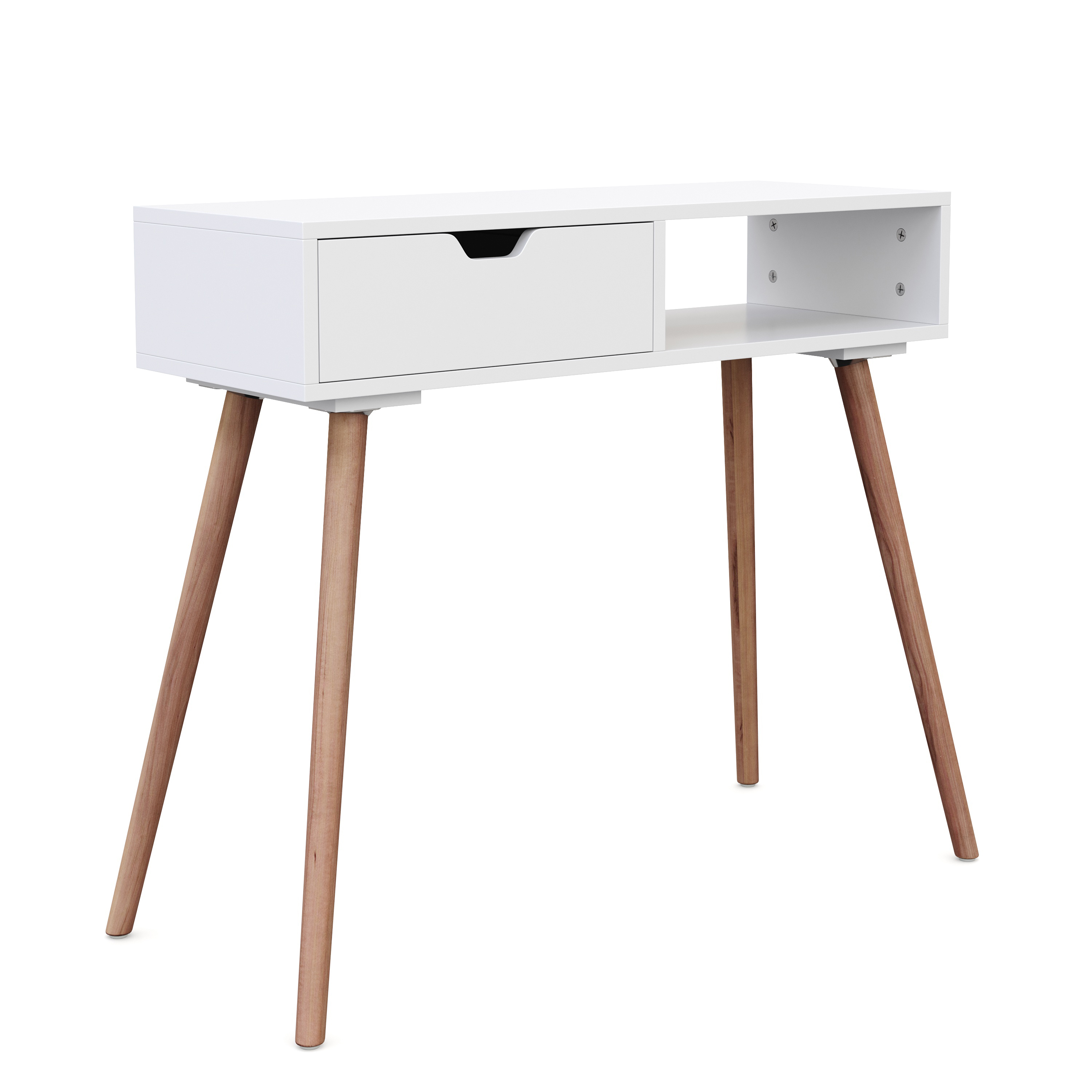 Konsolentisch ALFIA 80 x 72 cm weiss