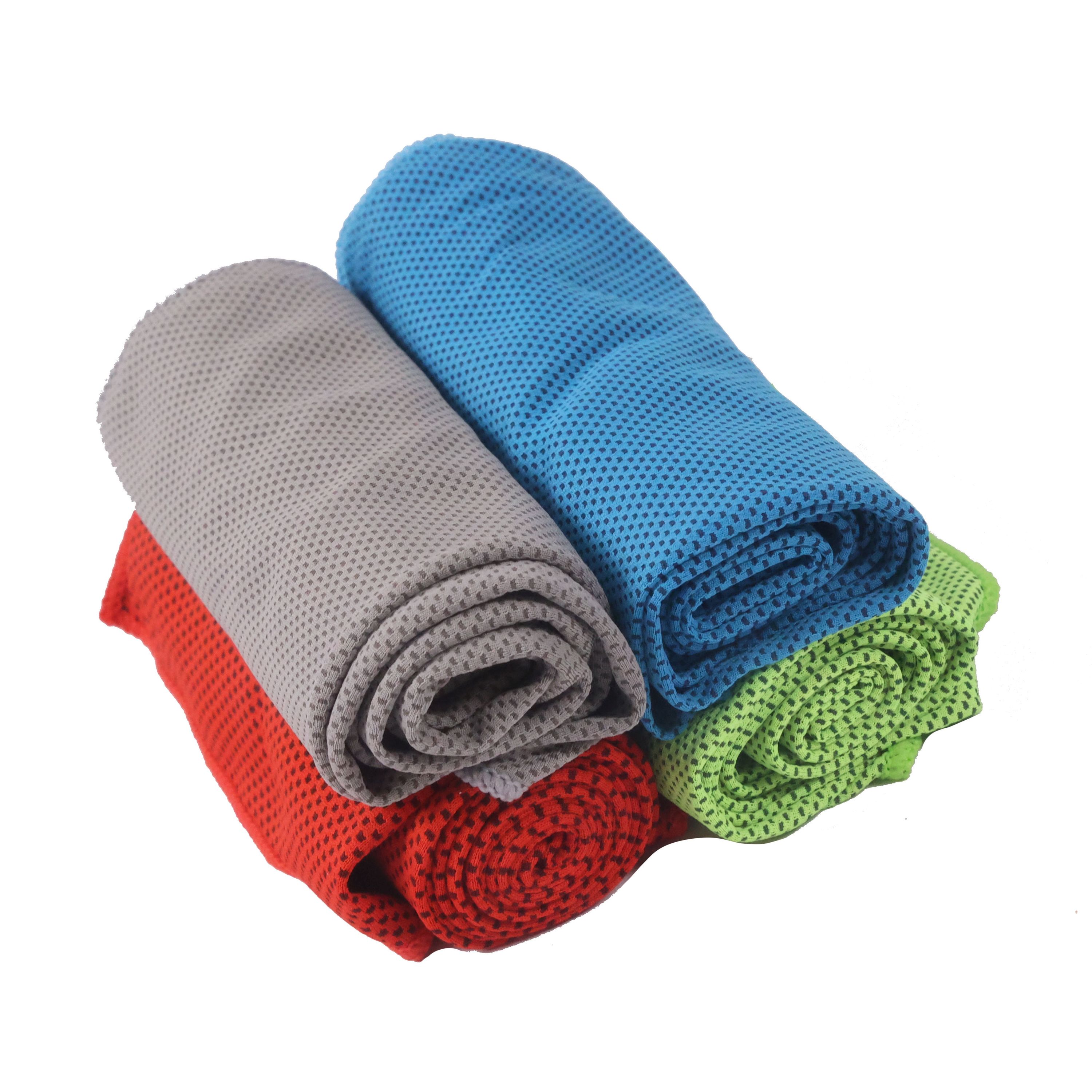 Sporthandtuch mit Kühlfunktion 4er Set
