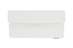 Stehpult elektrisch mit Ablage + Tastaturfach 120 x 60 cm weiss Tischplatte