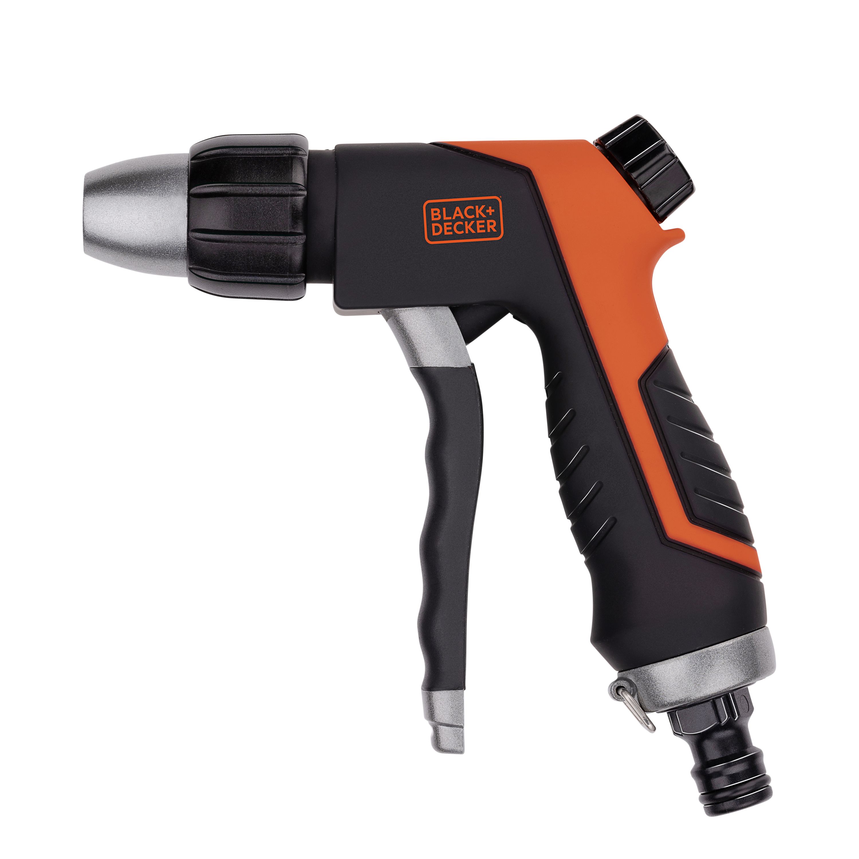 Spritzdüse für Gartenschlauch 13 mm 1/2“ Fronthebel