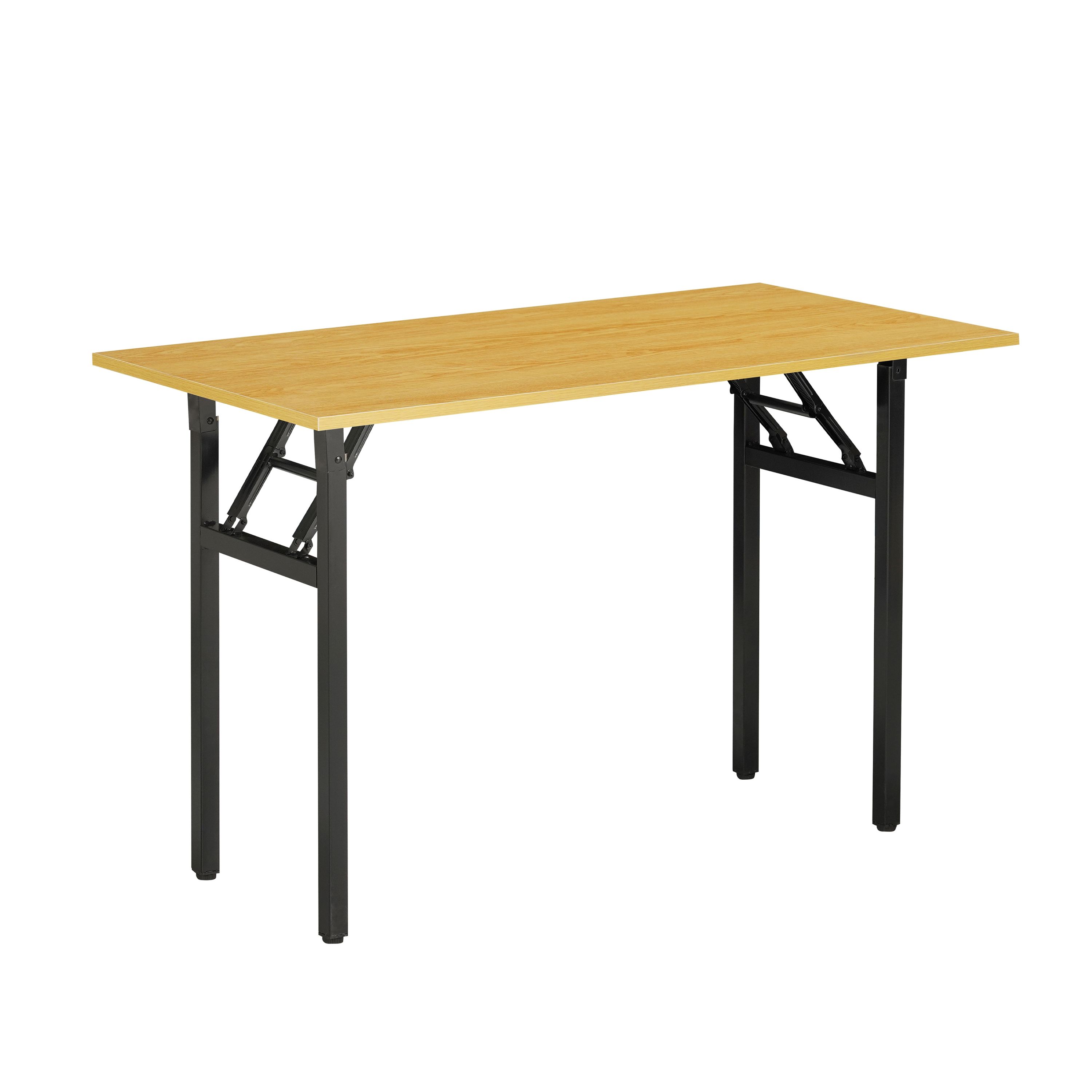 Schreibtisch TIFOL 120 x 60 x 76 cm braun/schwarz
