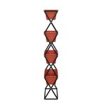 Hochbeet Vertikalbeet 52 x 21 x 127 cm Seitenansicht