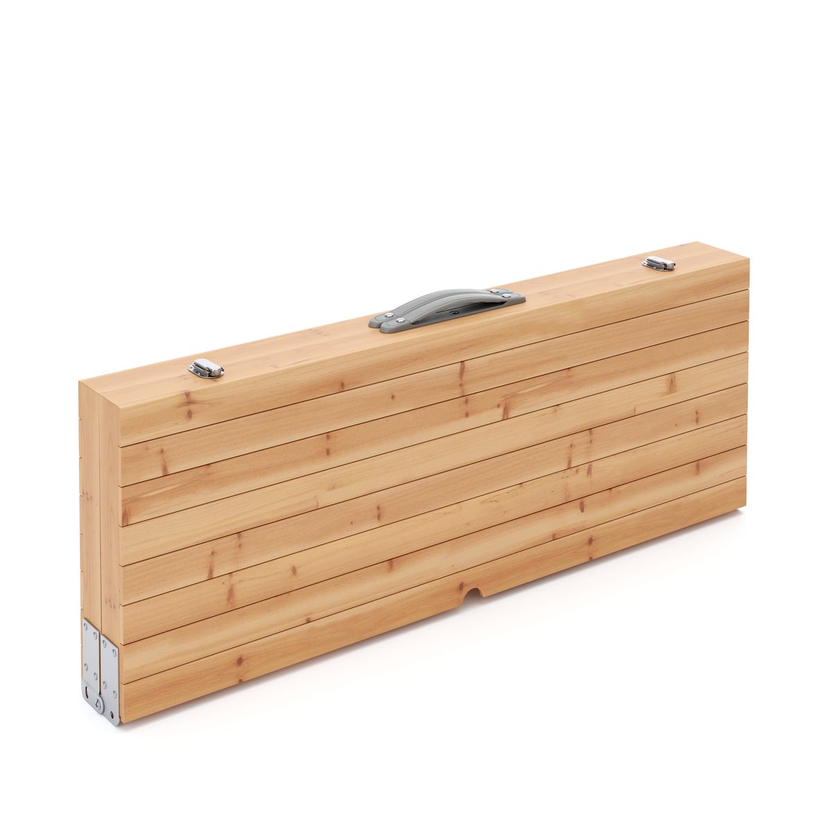 Campingtisch Garnitur Holz klappbar 85 cm