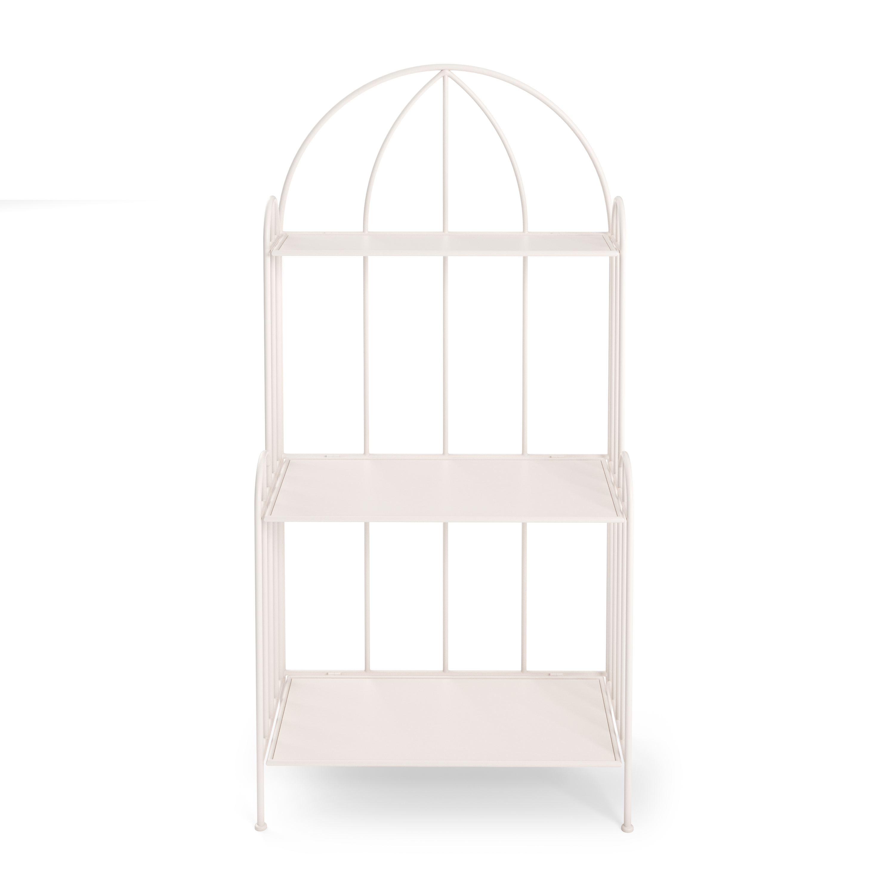 Pflanzenregal Vintage AURELLE weiss