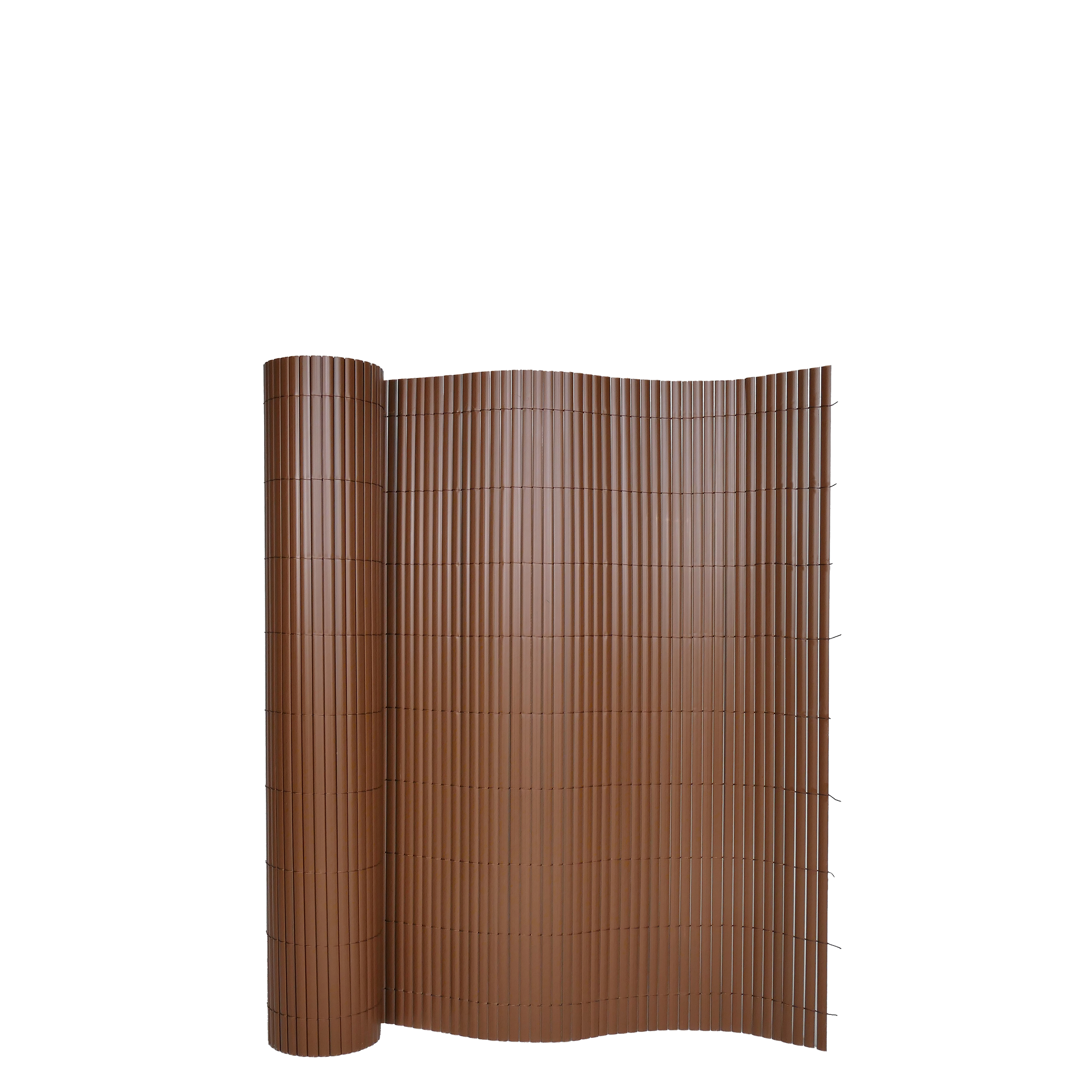 Sichtschutzmatte PVC 300 x 80 cm braun
