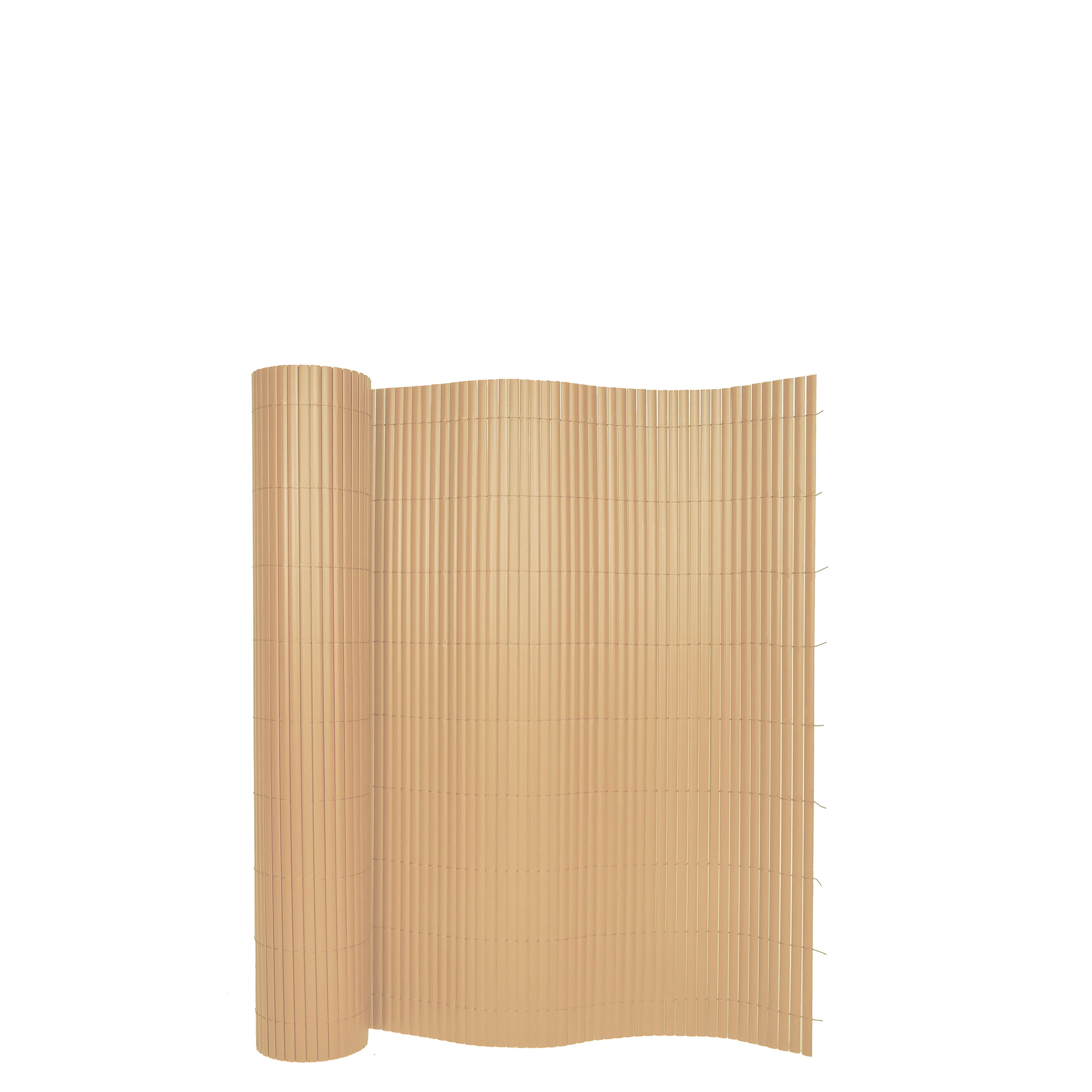 Sichtschutzmatte PVC 500 x 80 cm Bambusoptik