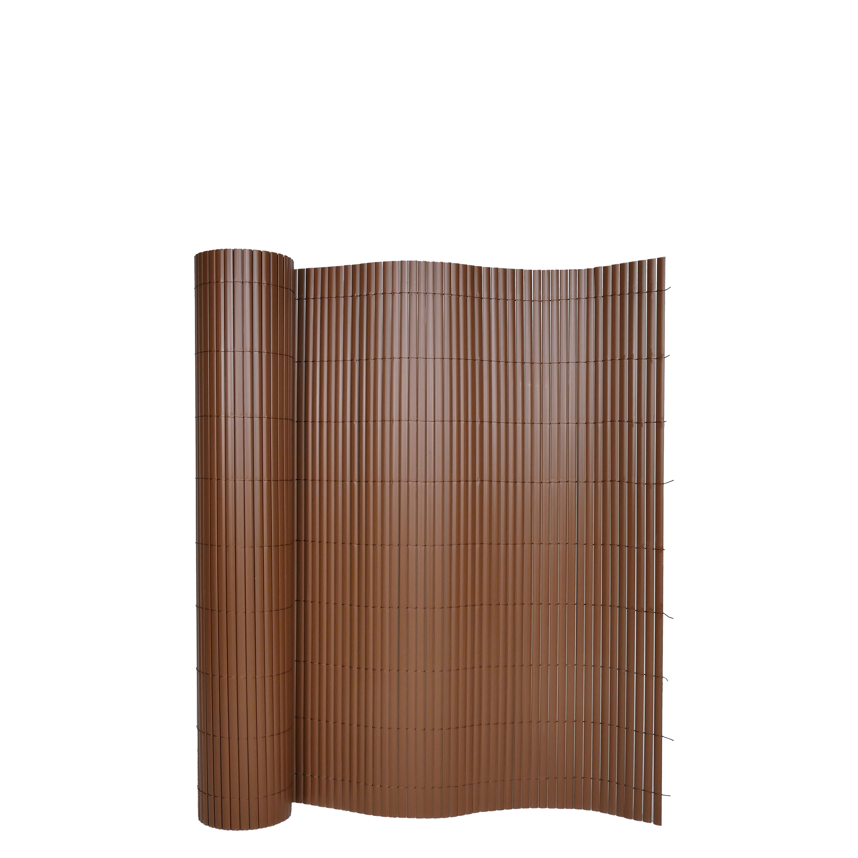 Sichtschutzmatte PVC 300 x 100 cm braun