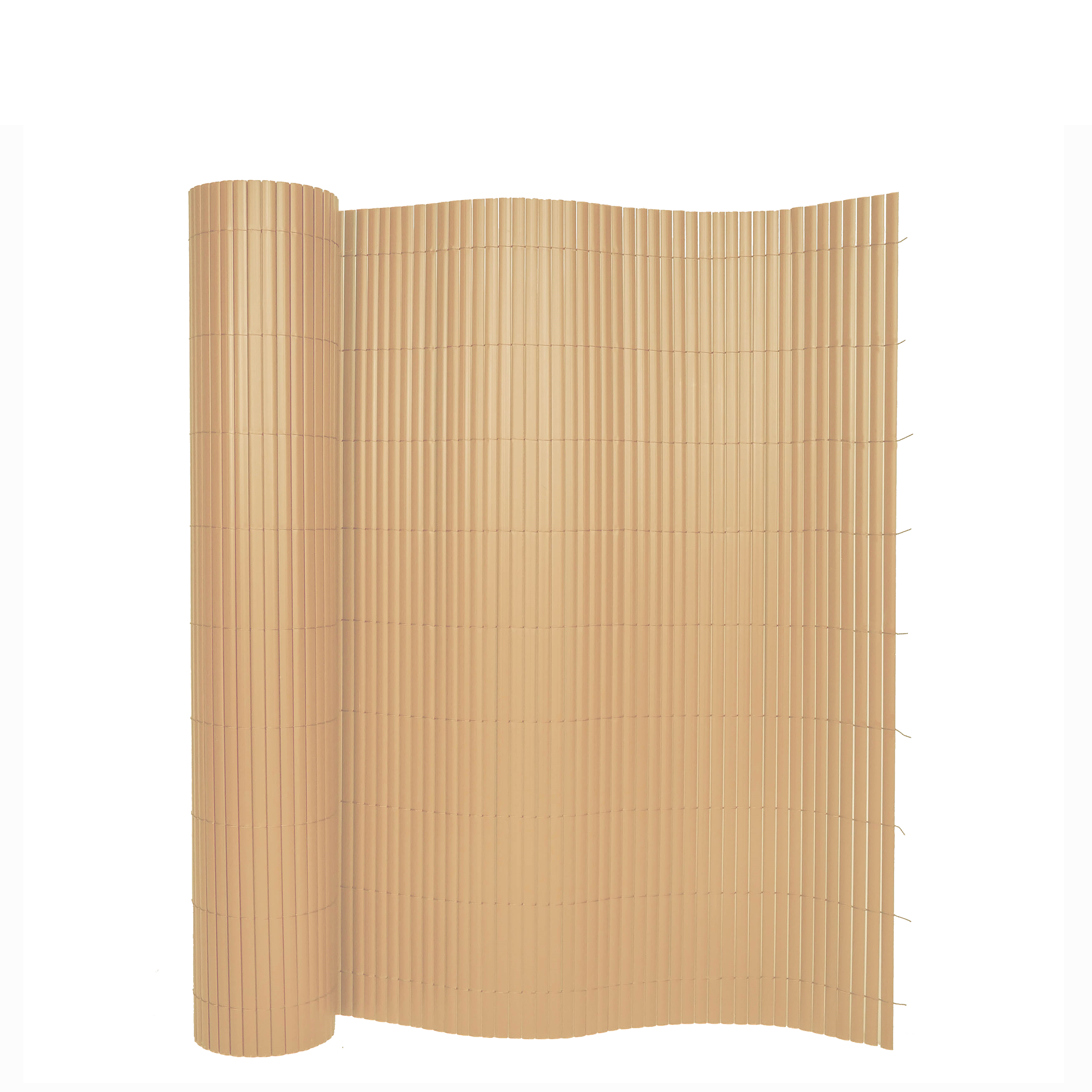 Sichtschutzmatte PVC 300 x 160 cm Bambusoptik