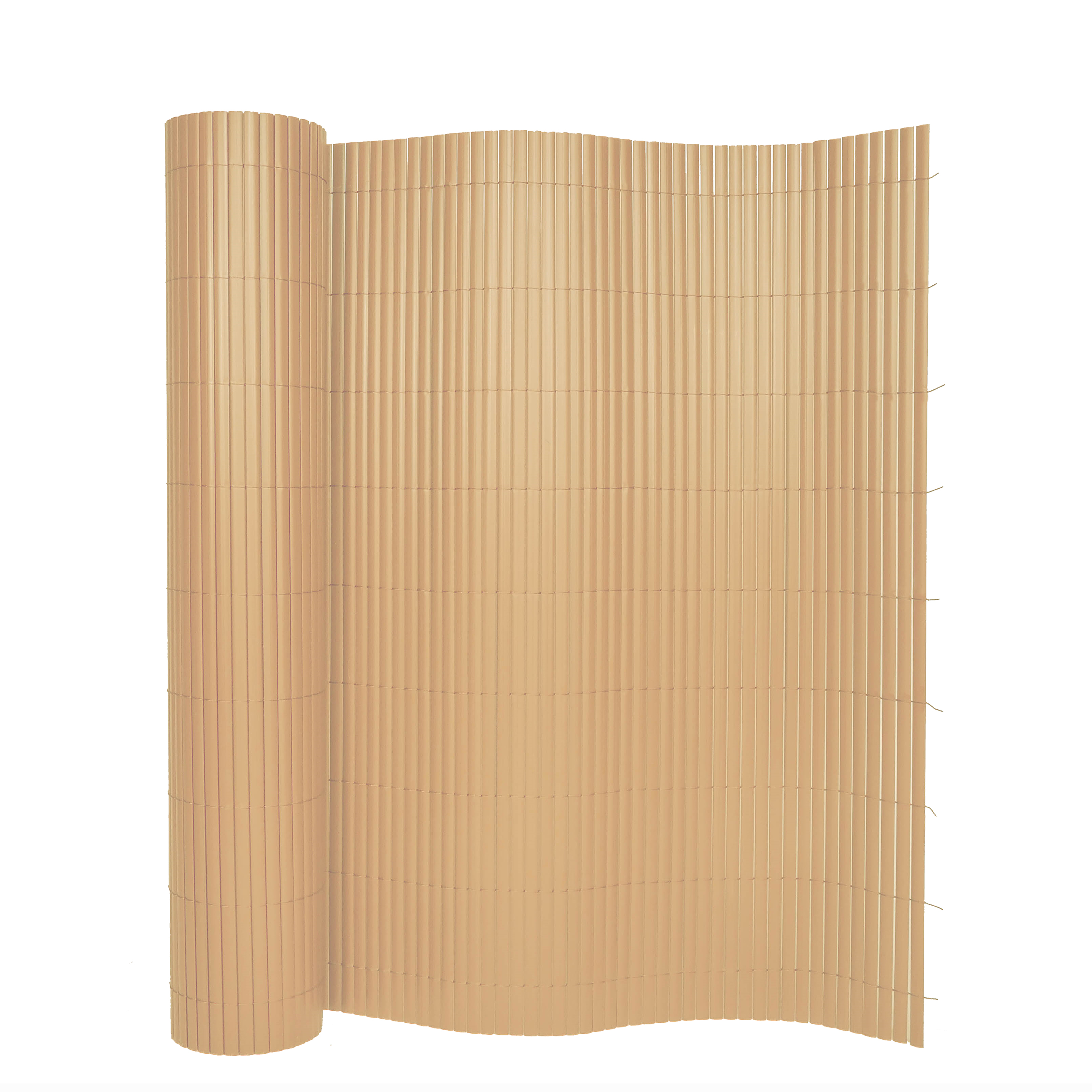 Sichtschutzmatte PVC 300 x 200 cm Bambusoptik
