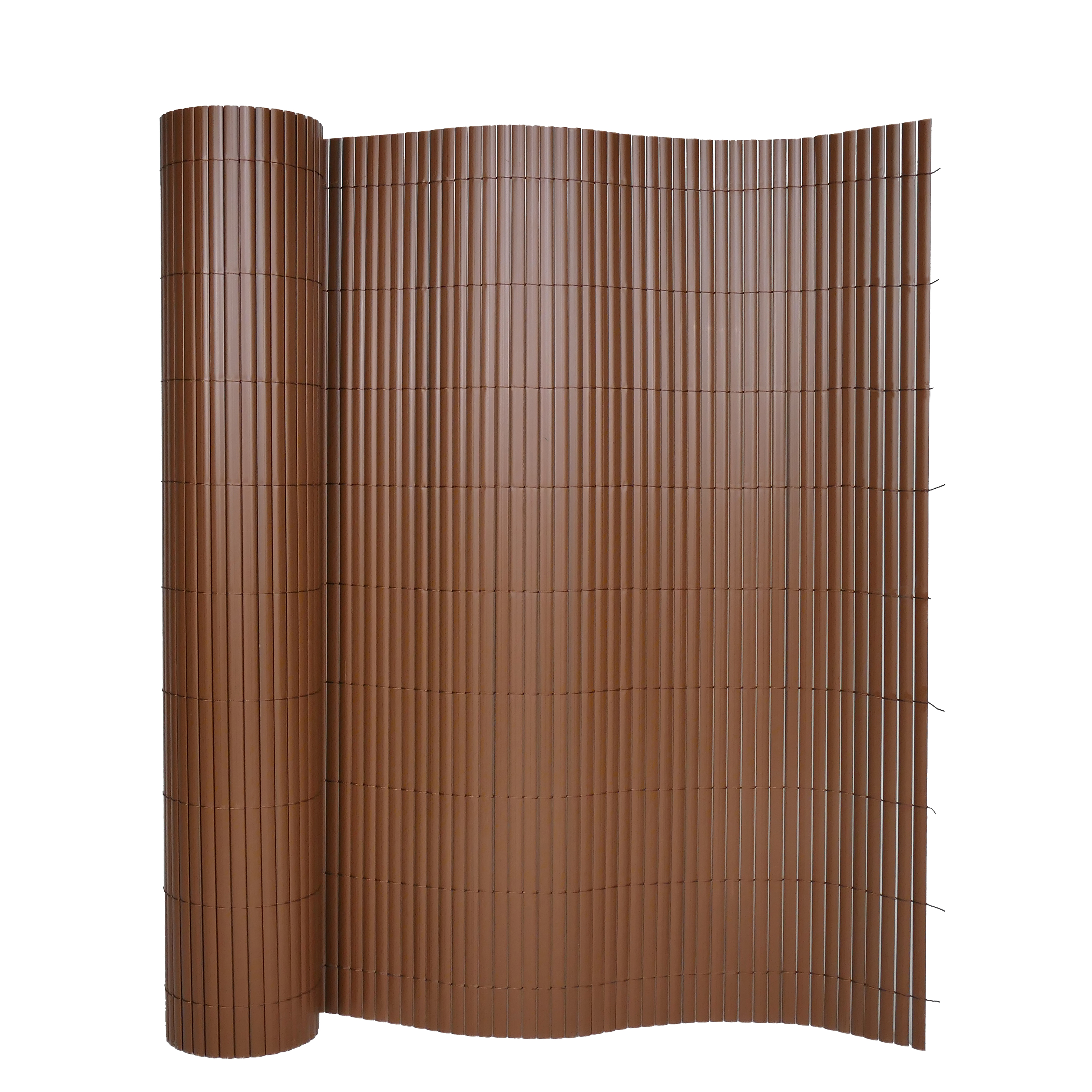 Sichtschutzmatte PVC 300 x 200 cm braun