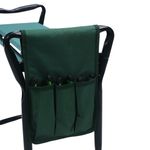 Garten-Kniebank Arbeitshocker 2-in-1 schräge Ansicht