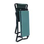 Garten-Kniebank Arbeitshocker 2-in-1 zusammengeklappt