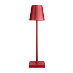 LED Tischlampe MEIRA rot