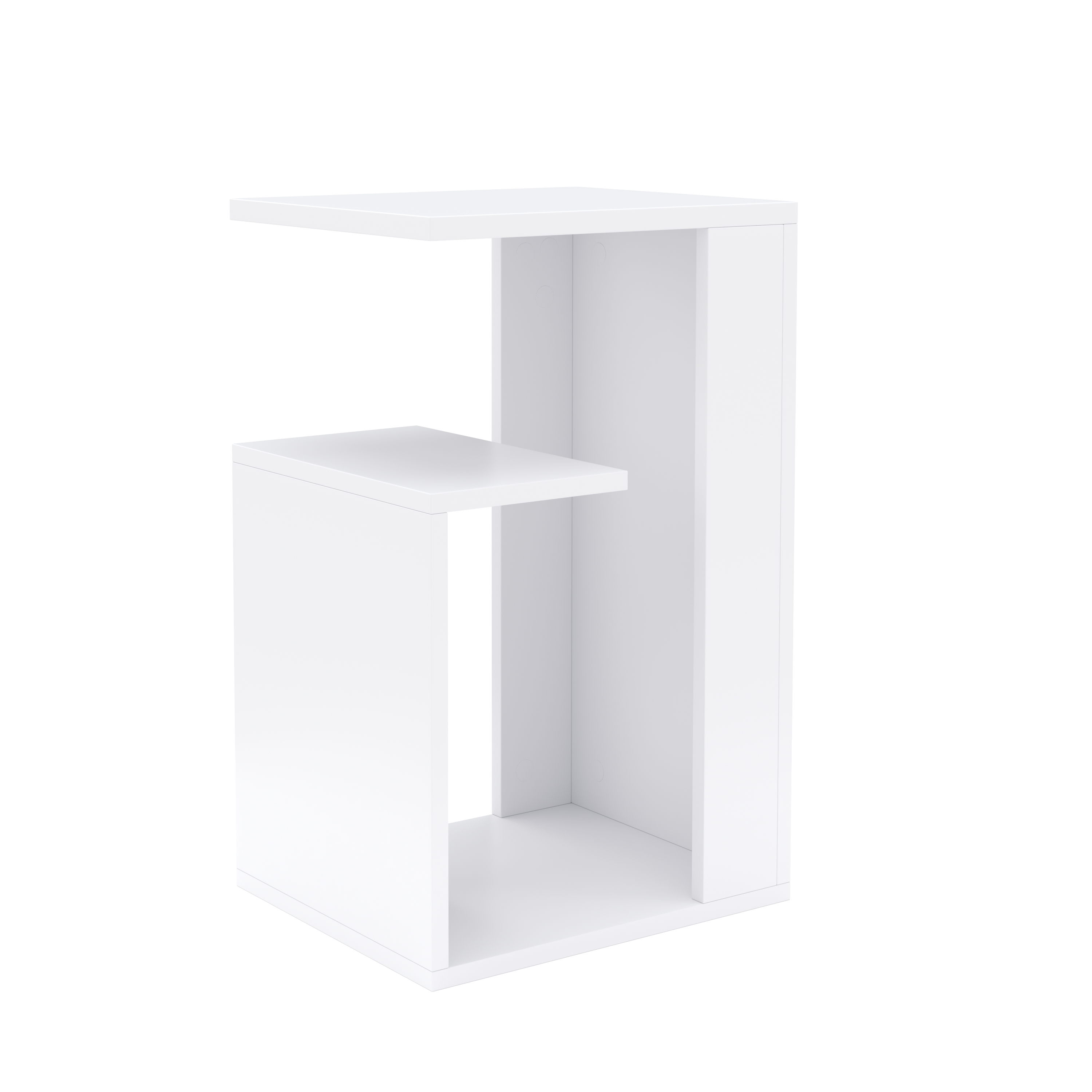 Beistelltisch LIBERTY 35 x 30 x 60 cm weiss