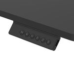 Stehpult elektrisch BUDGET schwarz 120 x 60 cm Nahaufnahme Bedienfeld