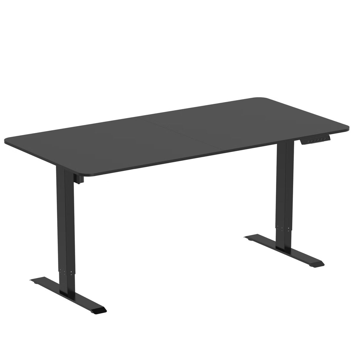 Stehpult elektrisch BUDGET schwarz 120 x 60 cm Anzeigebild