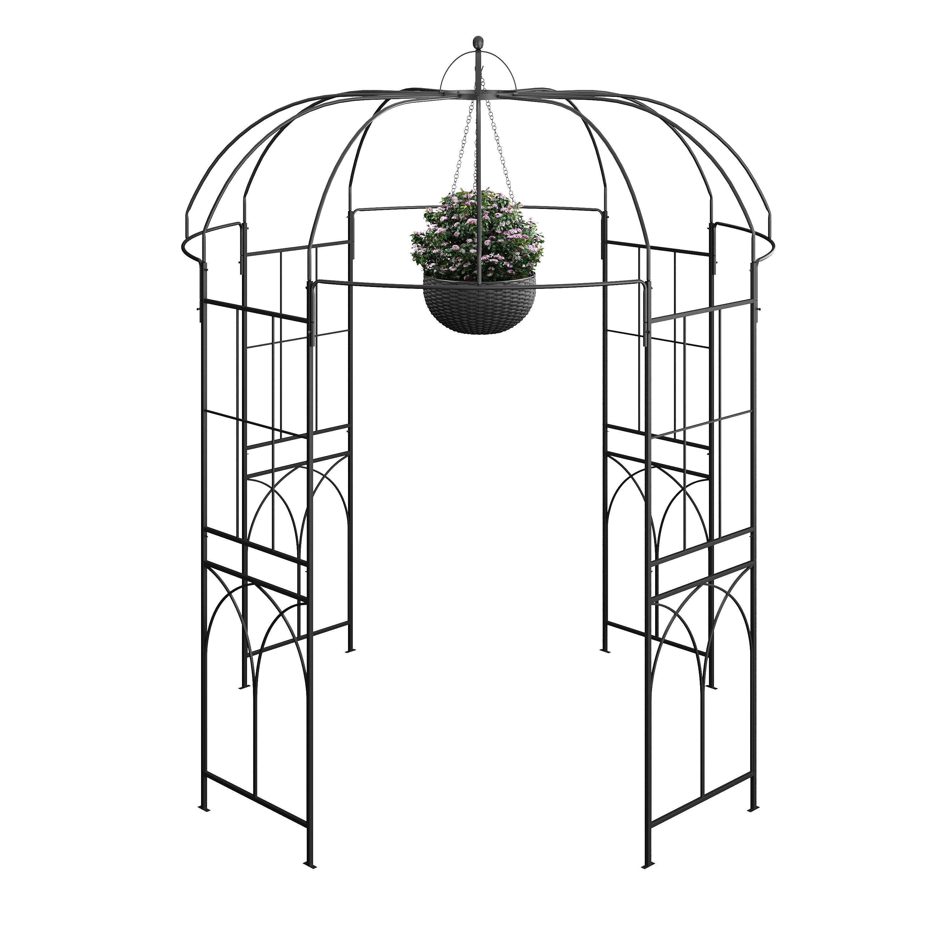 Rosenbogen Pavillon 210 x 210 x 256 cm