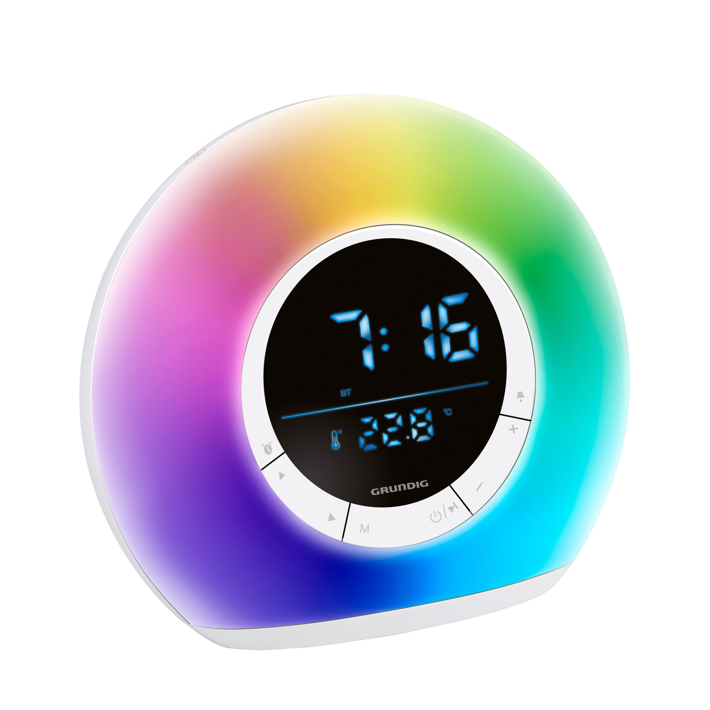 Lichtwecker mit Bluetooth Lautsprecher