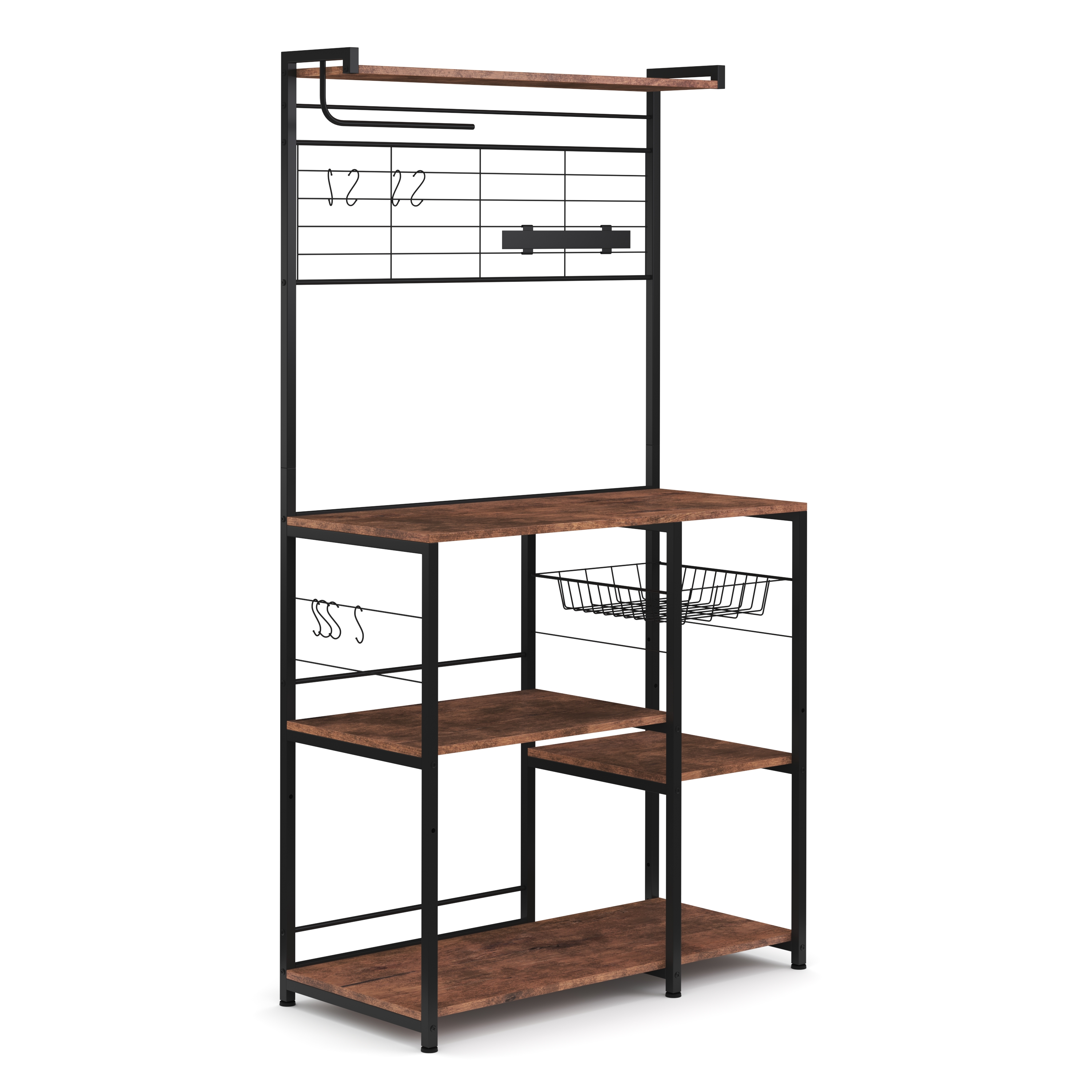 Küchenregal Vintage BONITA 90 x 167 x 42 cm