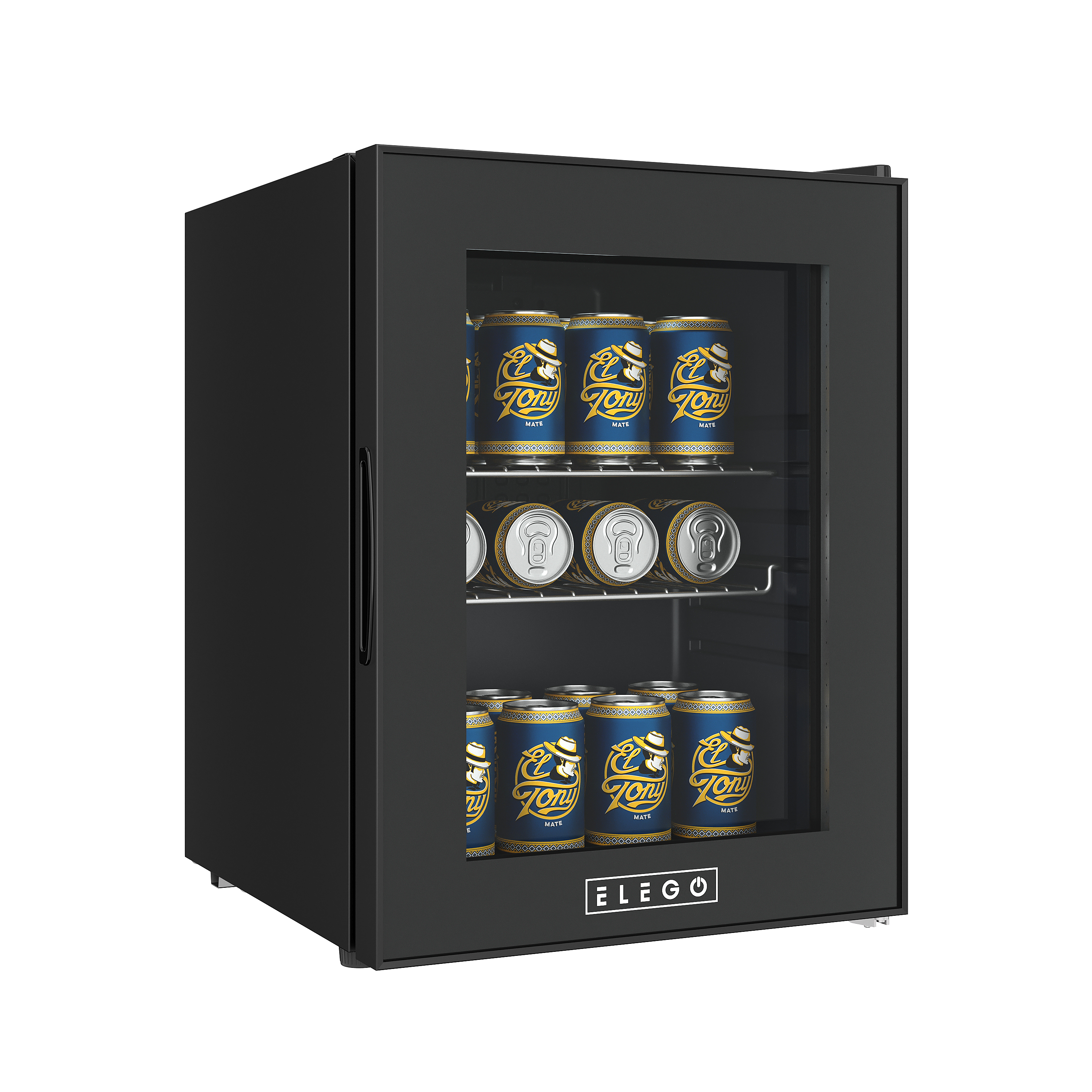 Minikühlschrank 33L schwarz