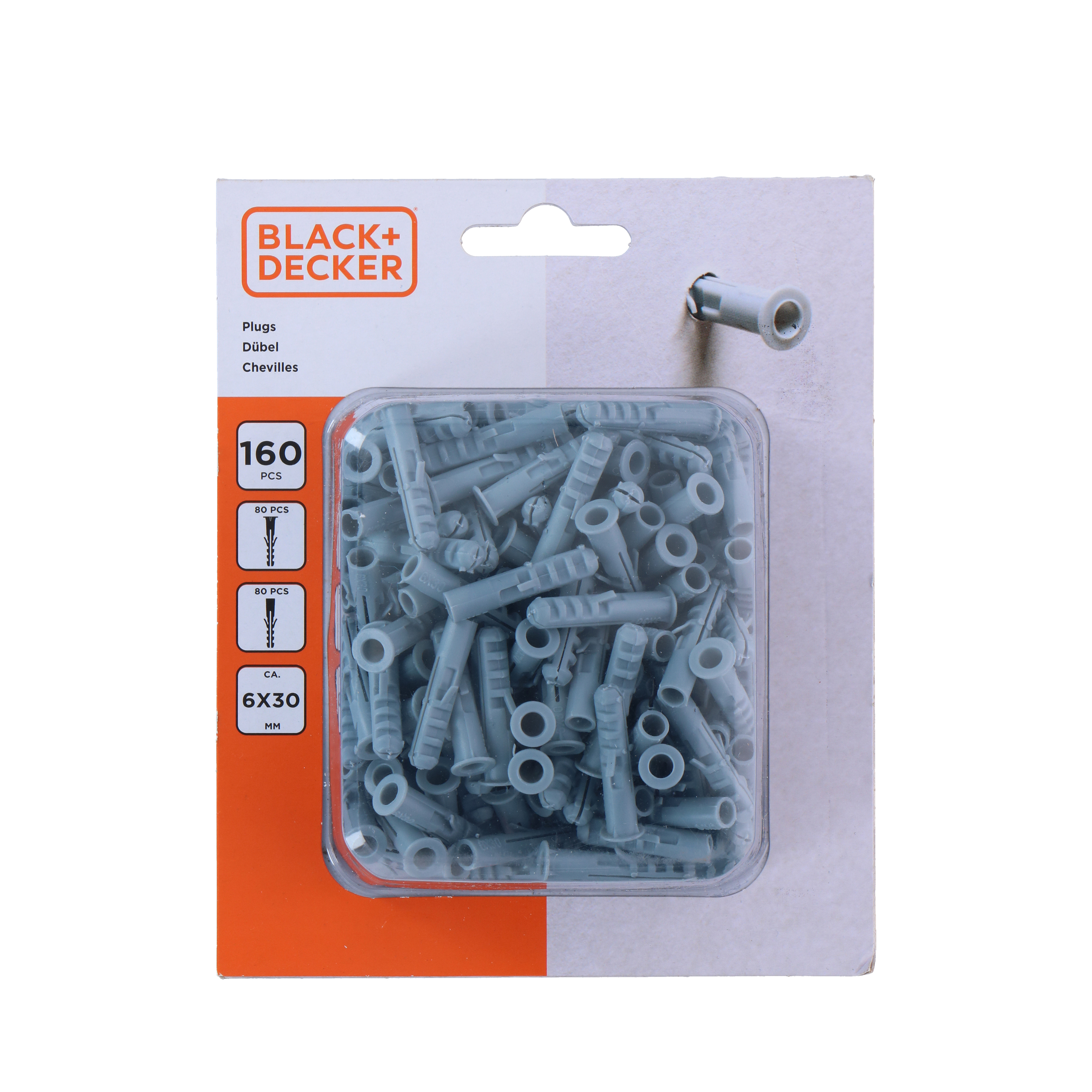 Dübel 6 x 30 mm 160 Stk.