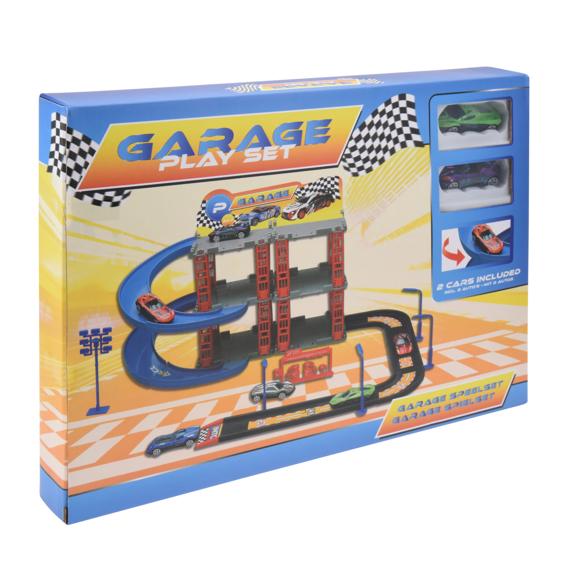 Autogarage Parkhaus Spielset