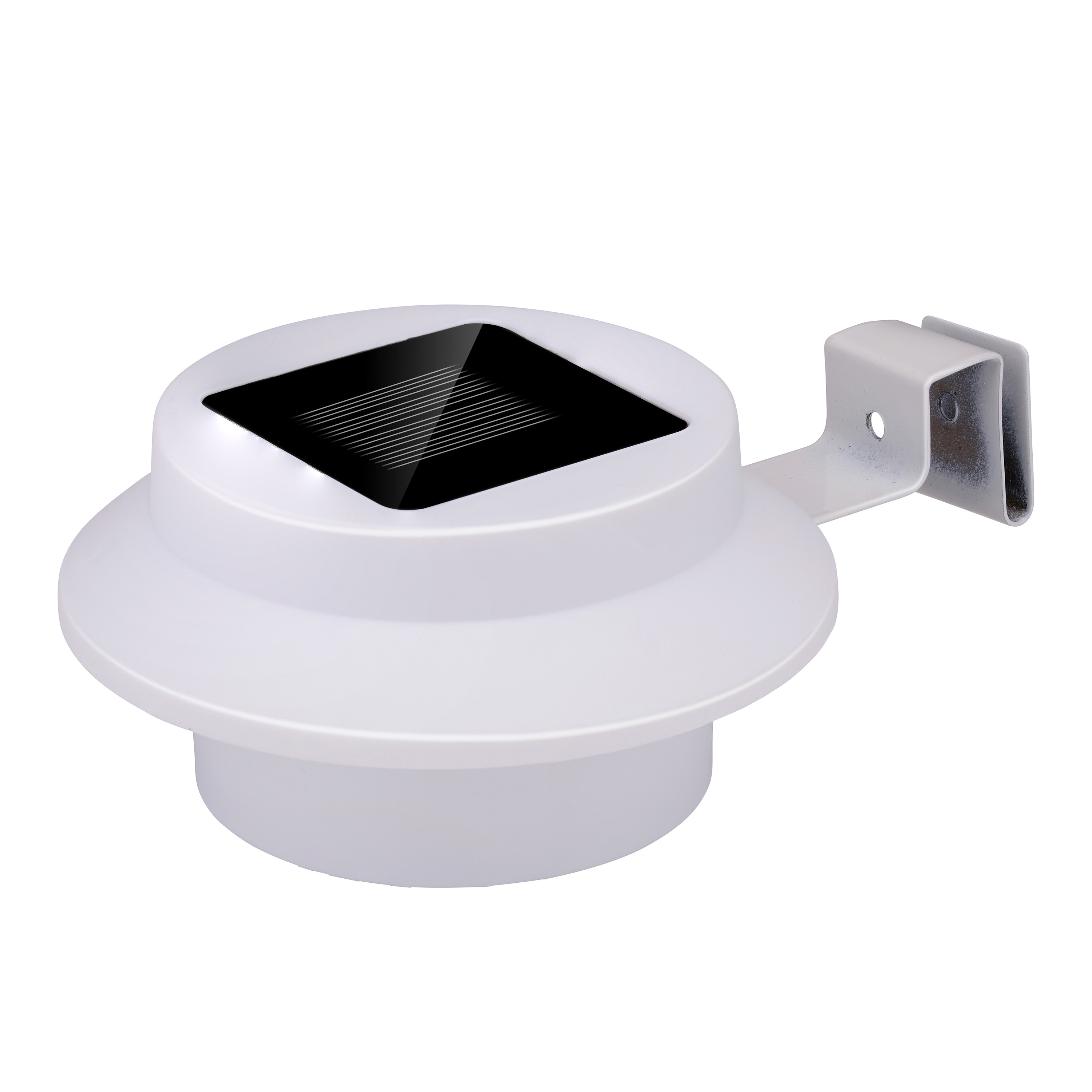 LED Solarlampe für Dachrinne