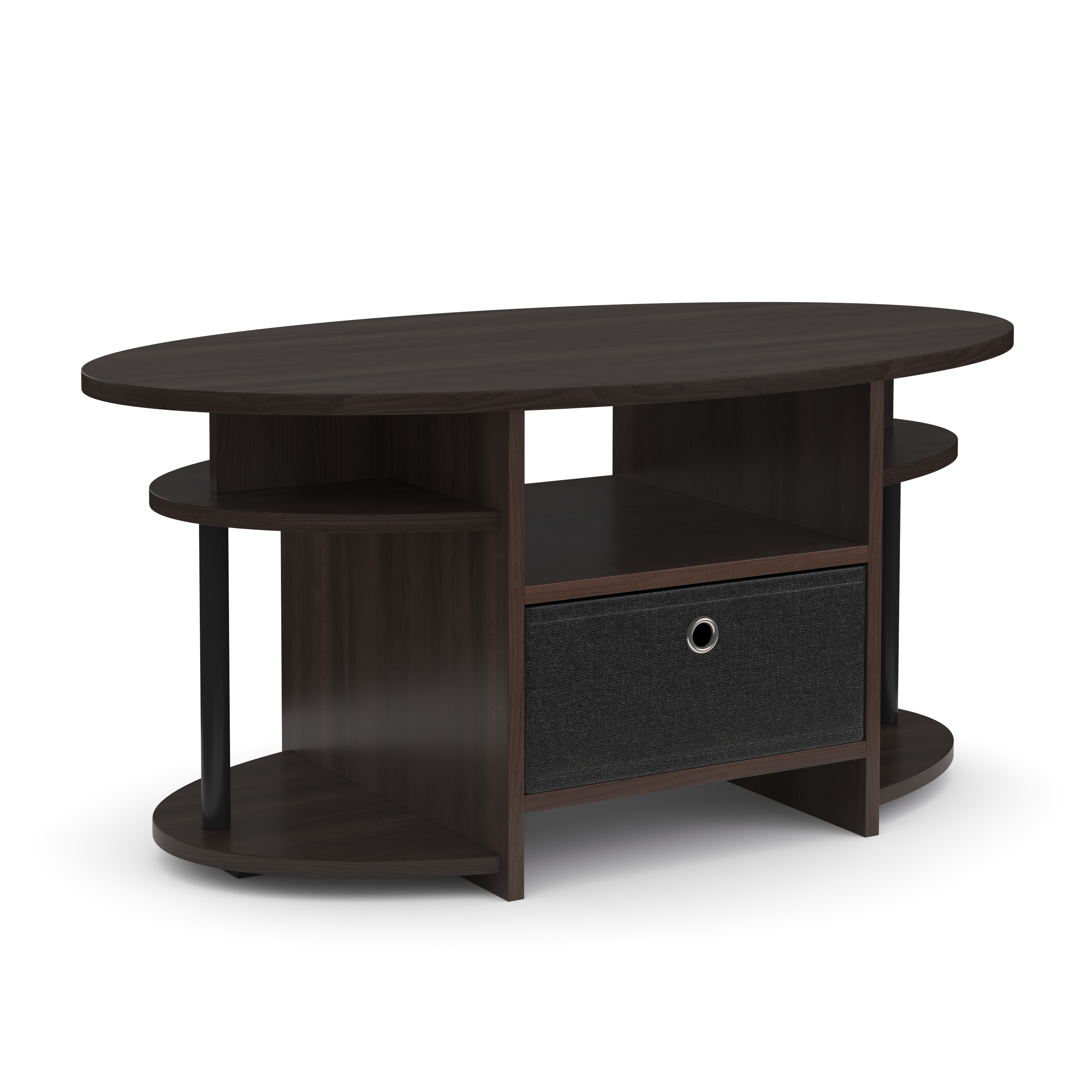 Beistelltisch ADAMO 90 x 50 x 42 cm dunkelbraun