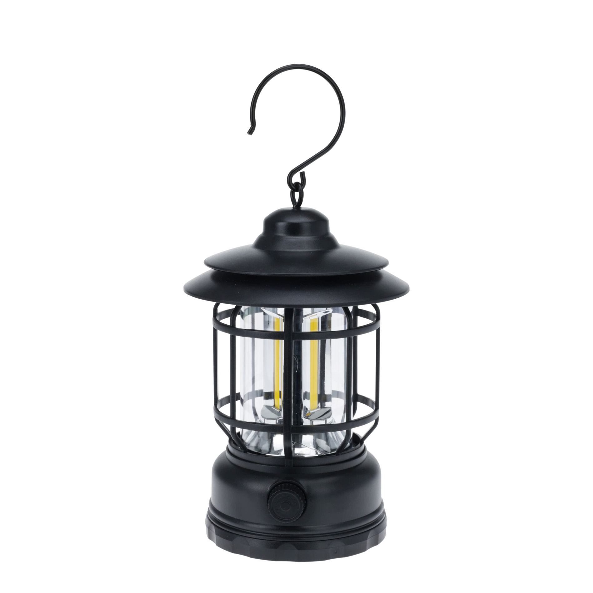 Campinglampe COB 11.5 x 17.8 cm schwarz