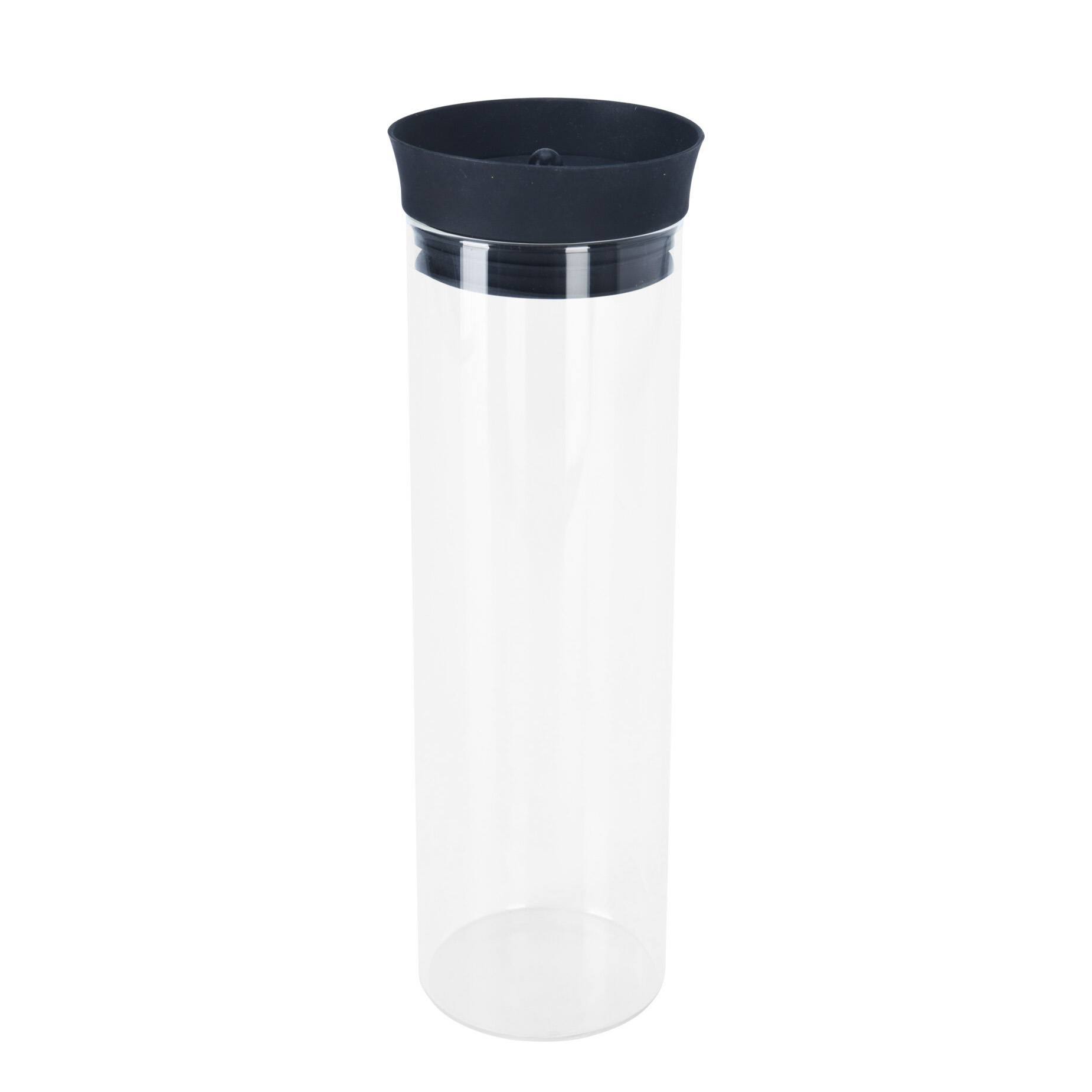 Karaffe Glas mit Deckel 1L