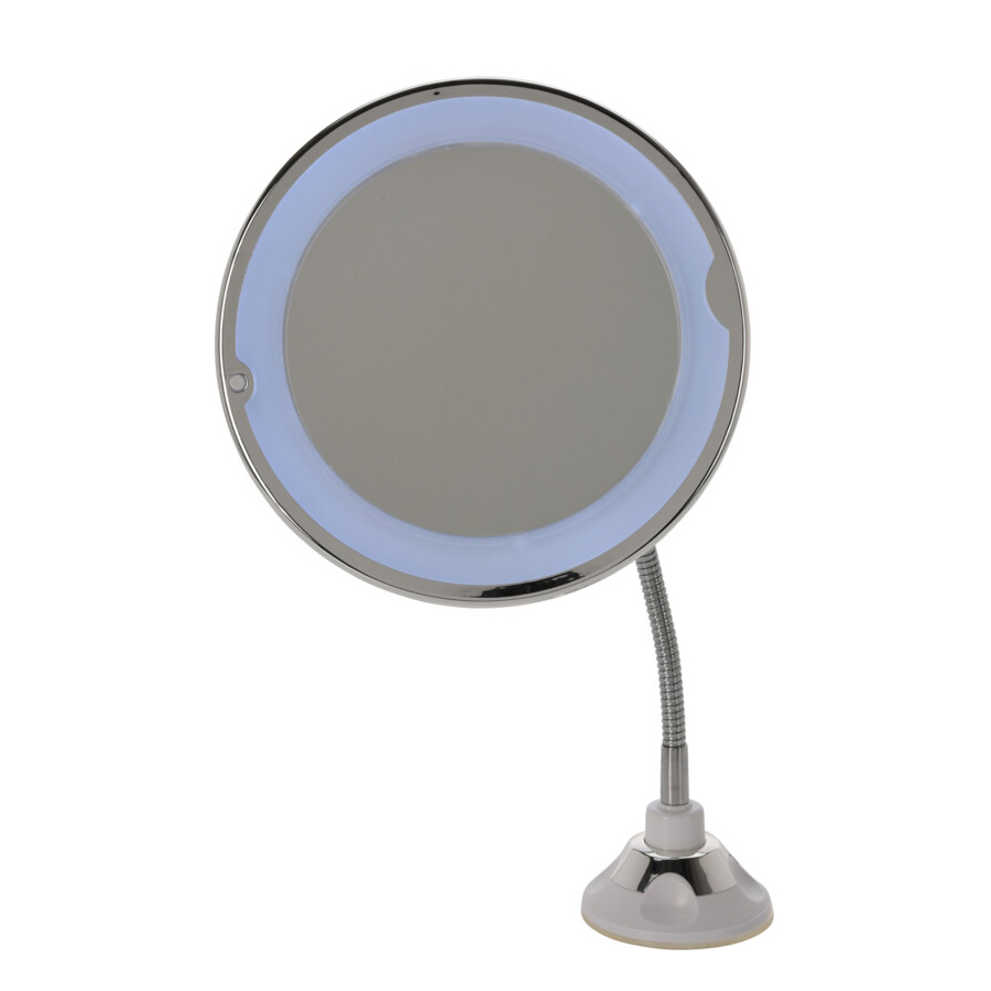 LED Schminkspiegel mit Saugnapf