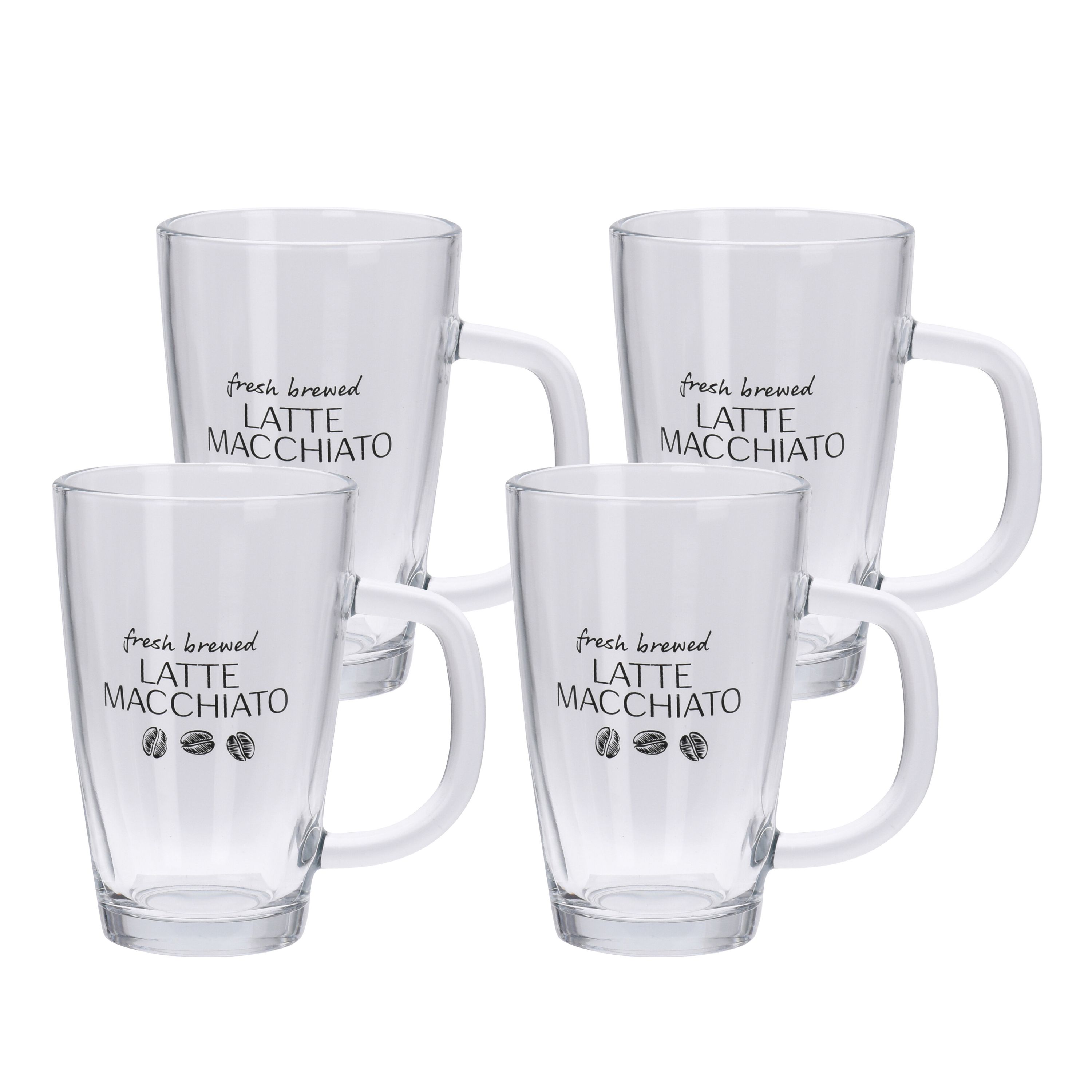 Latte Macchiato Set 4-teilig