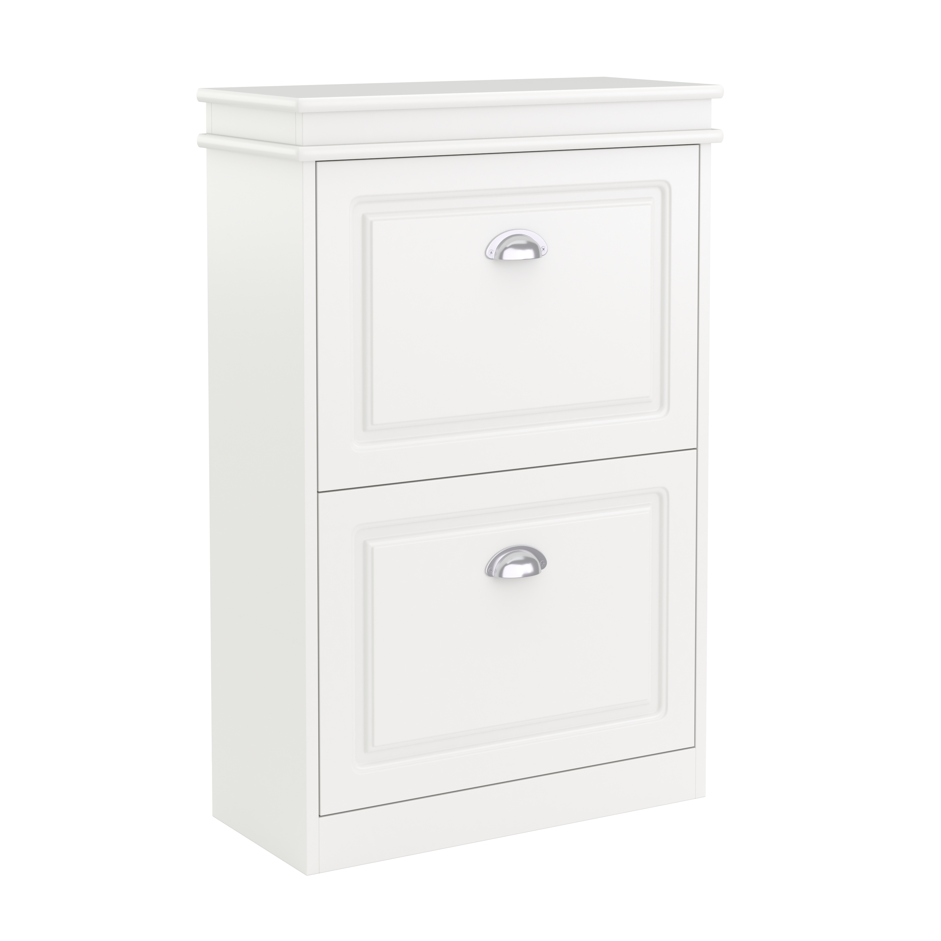 Schuhschrank PETRA 53 x 24 x 82 cm weiss