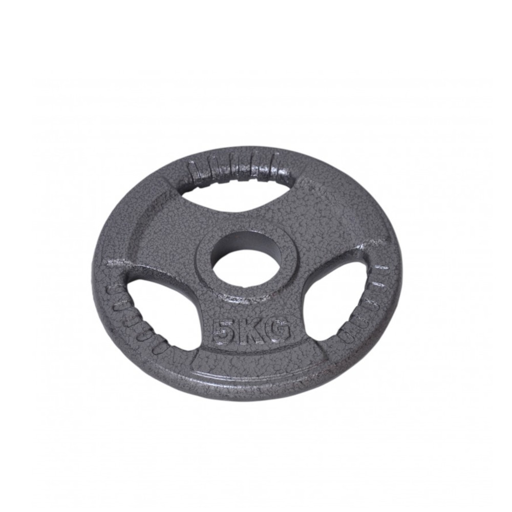 Hantelscheiben Gusseisen GRIPPER 50 mm 2 x 5 kg