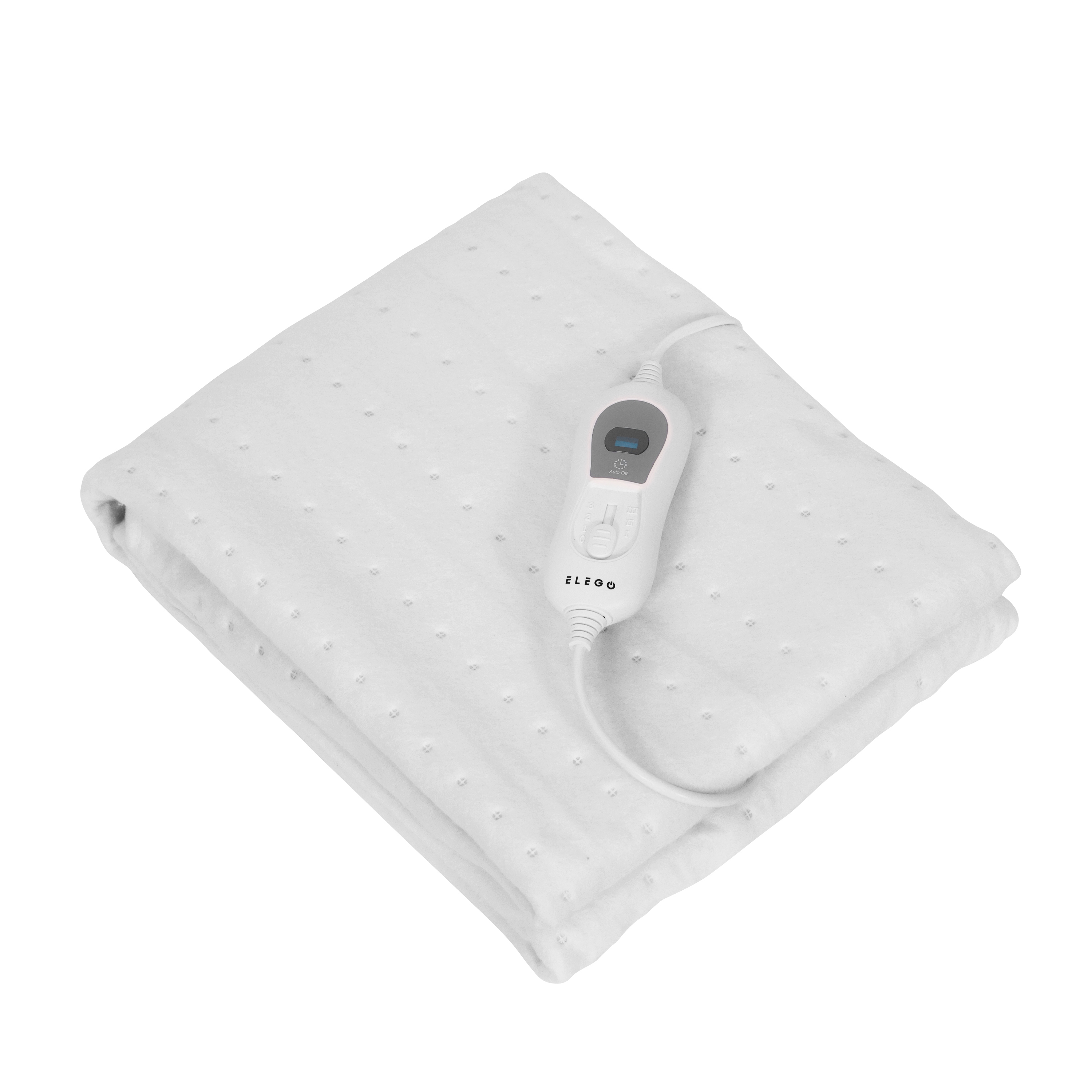Heizdecke Wärmeunterbett 80 x 150 cm weiss
