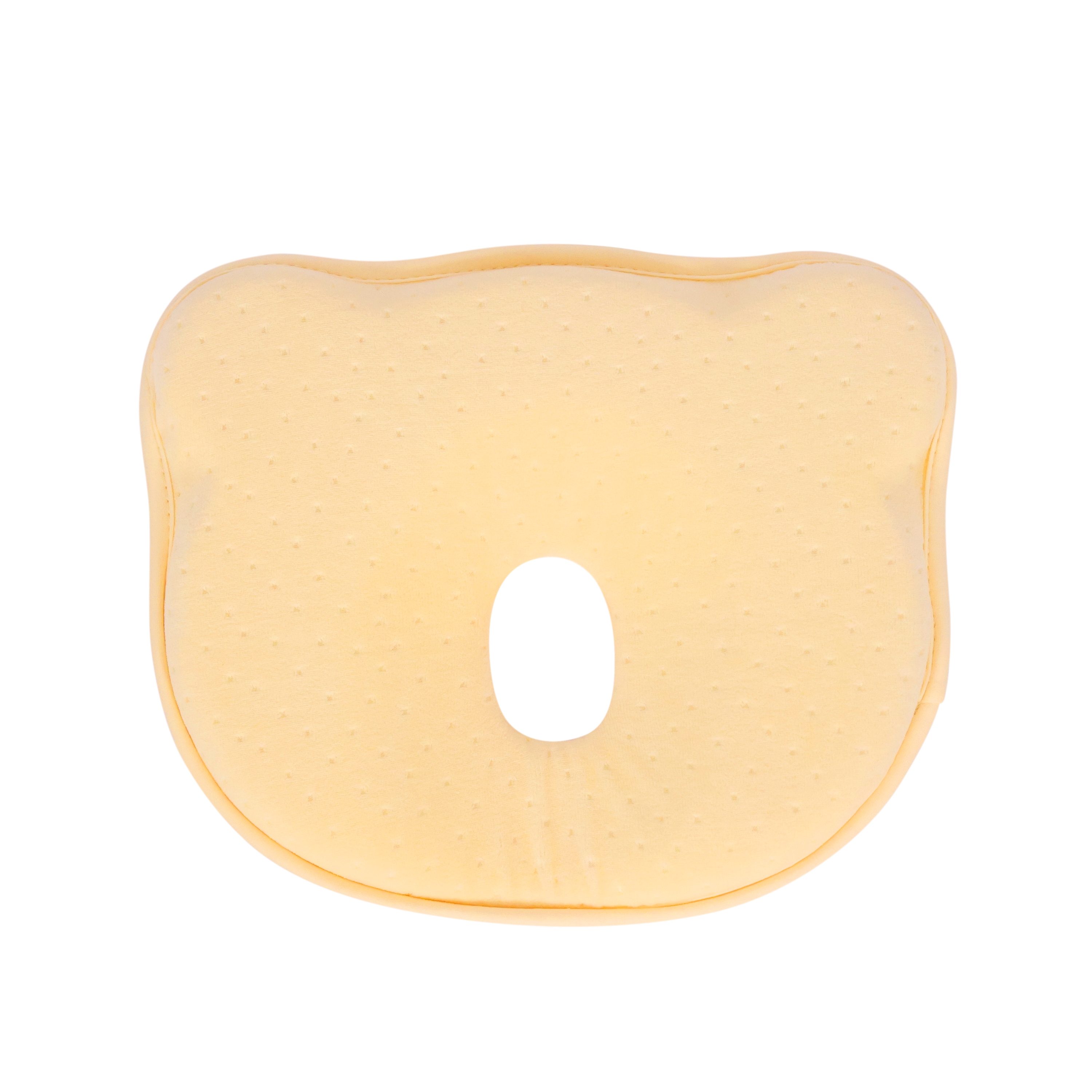 Babykissen 23 x 23 x 3 cm gelb