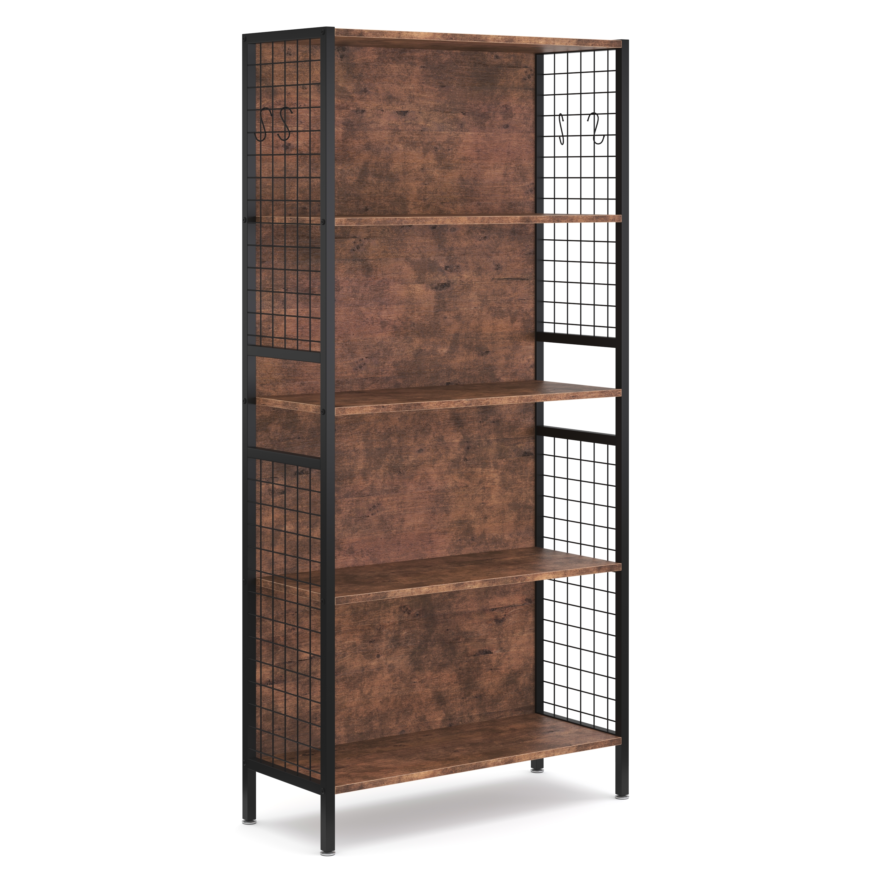 Bücherregal Vintage BONITA 74 x 155 cm