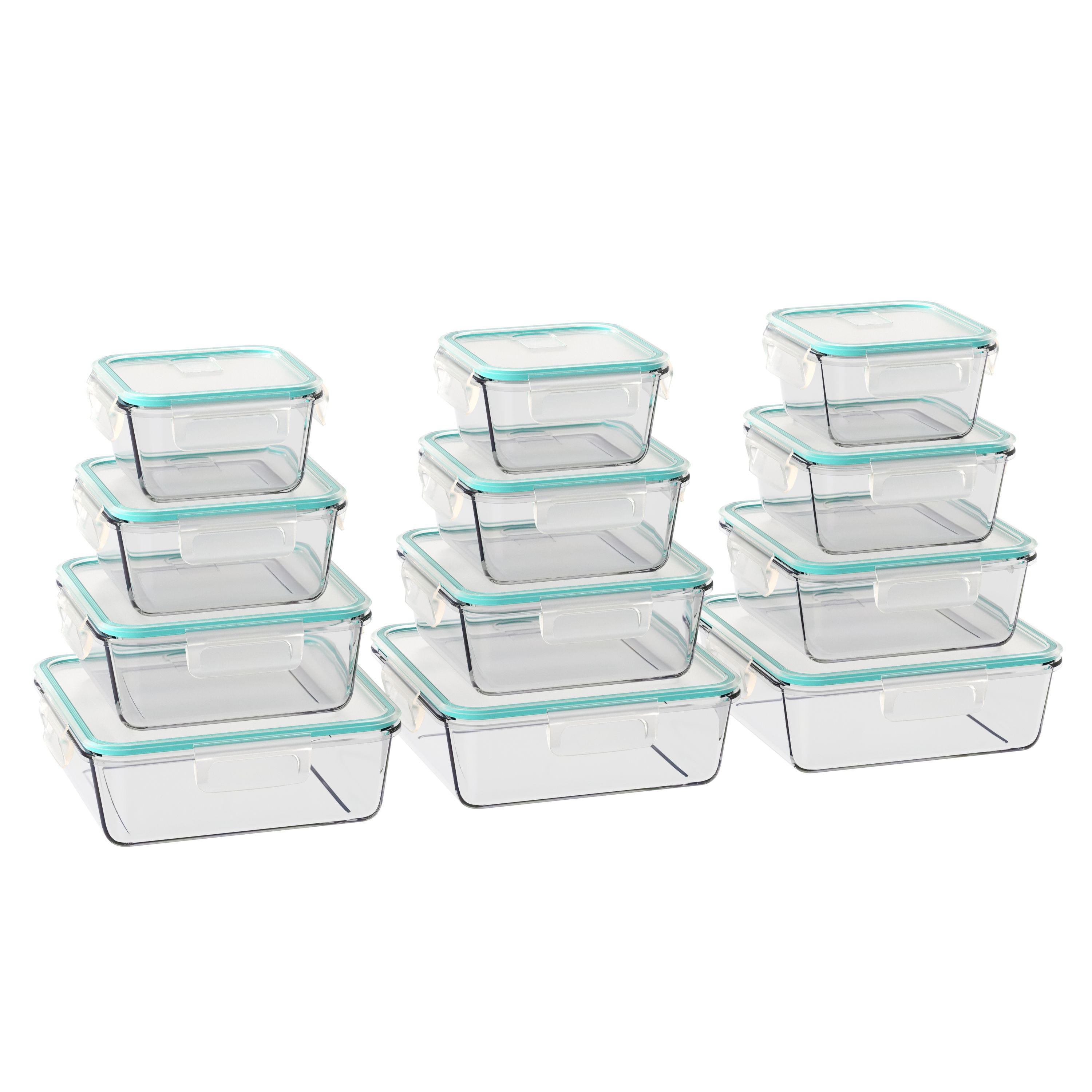 Vorratsbehälter Set Glas 12-teilig