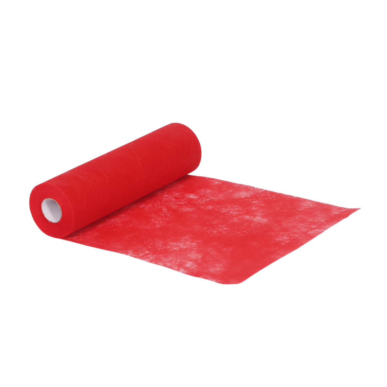 Tischläufer Vlies 23 cm x 25 m rot