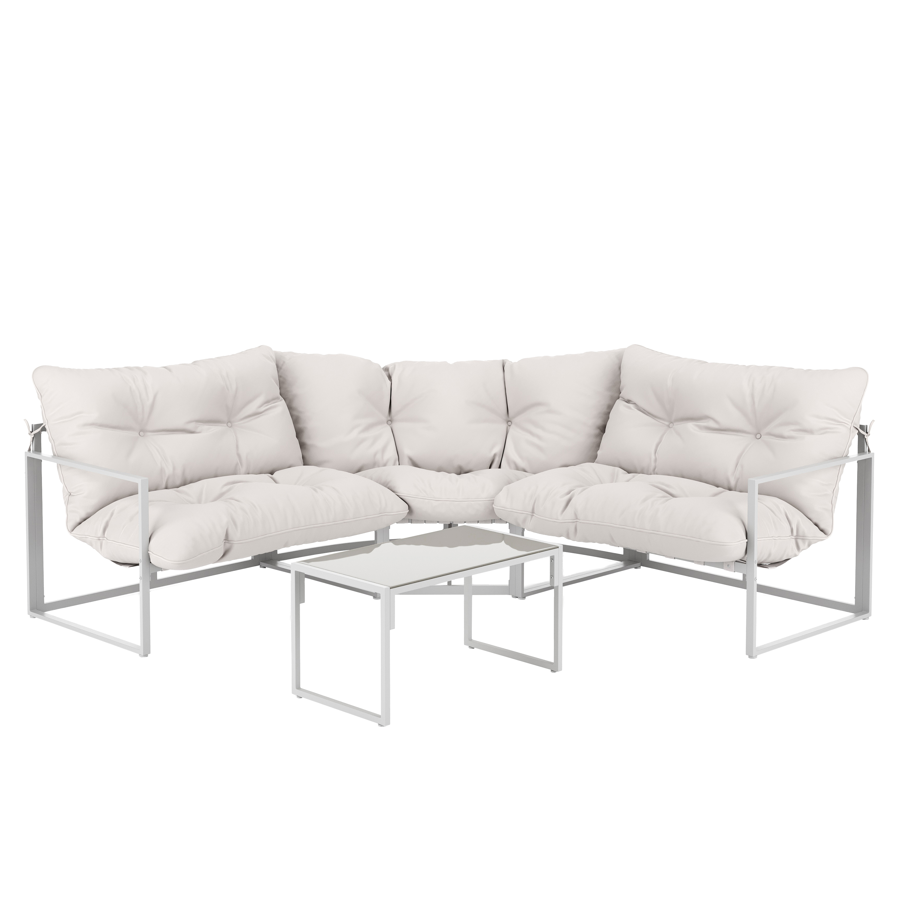 Lounge FLORENZIA weiss
