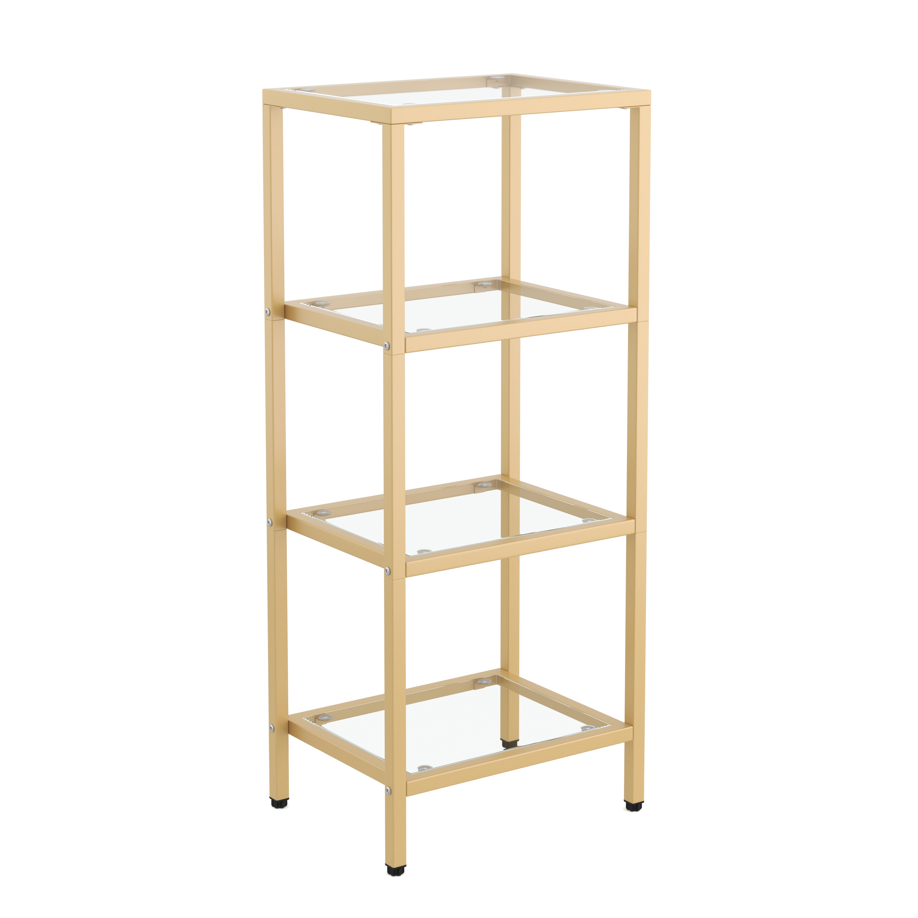 Regal Glas TYRO 40 x 95 cm gold