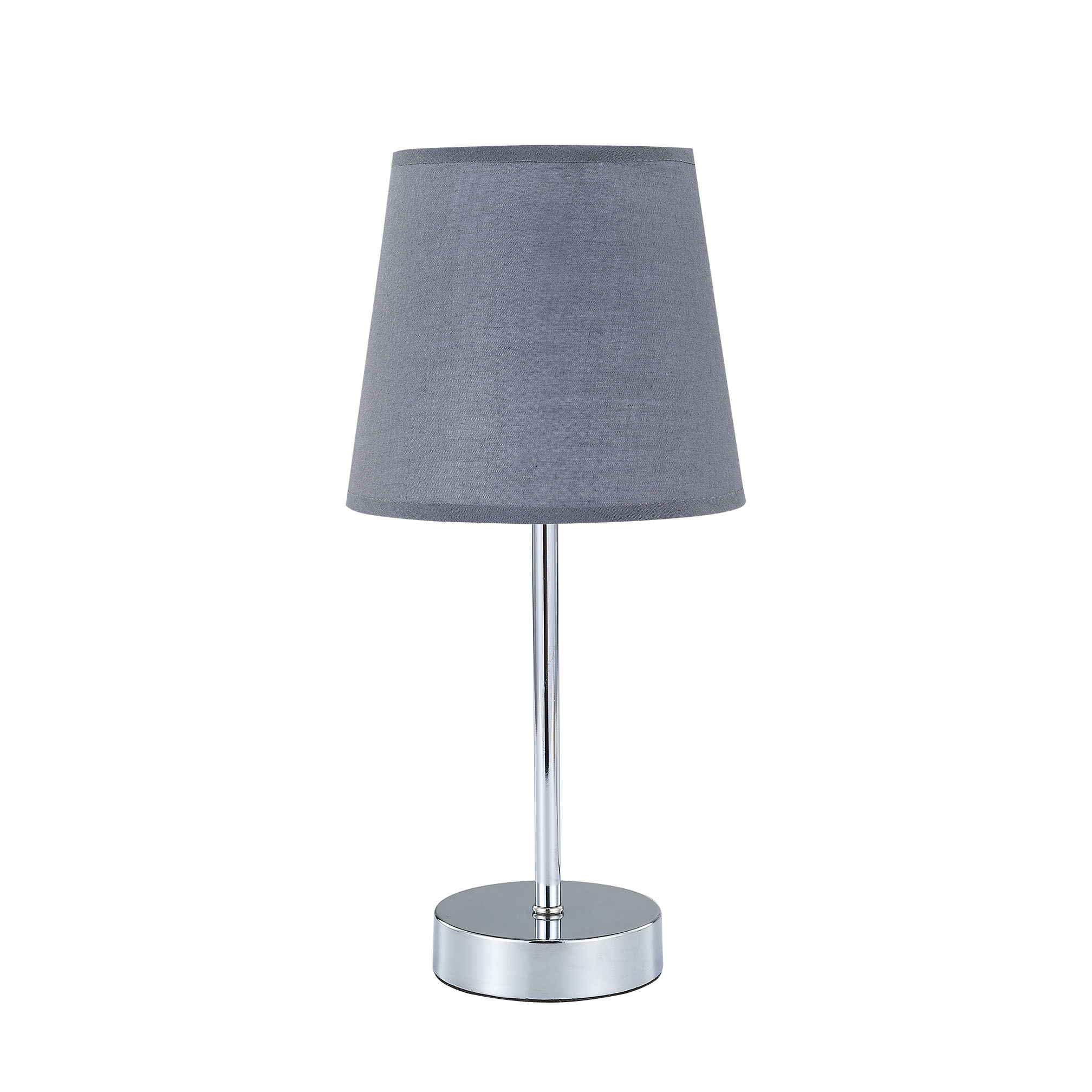 Tischlampe FLARE grau/silber