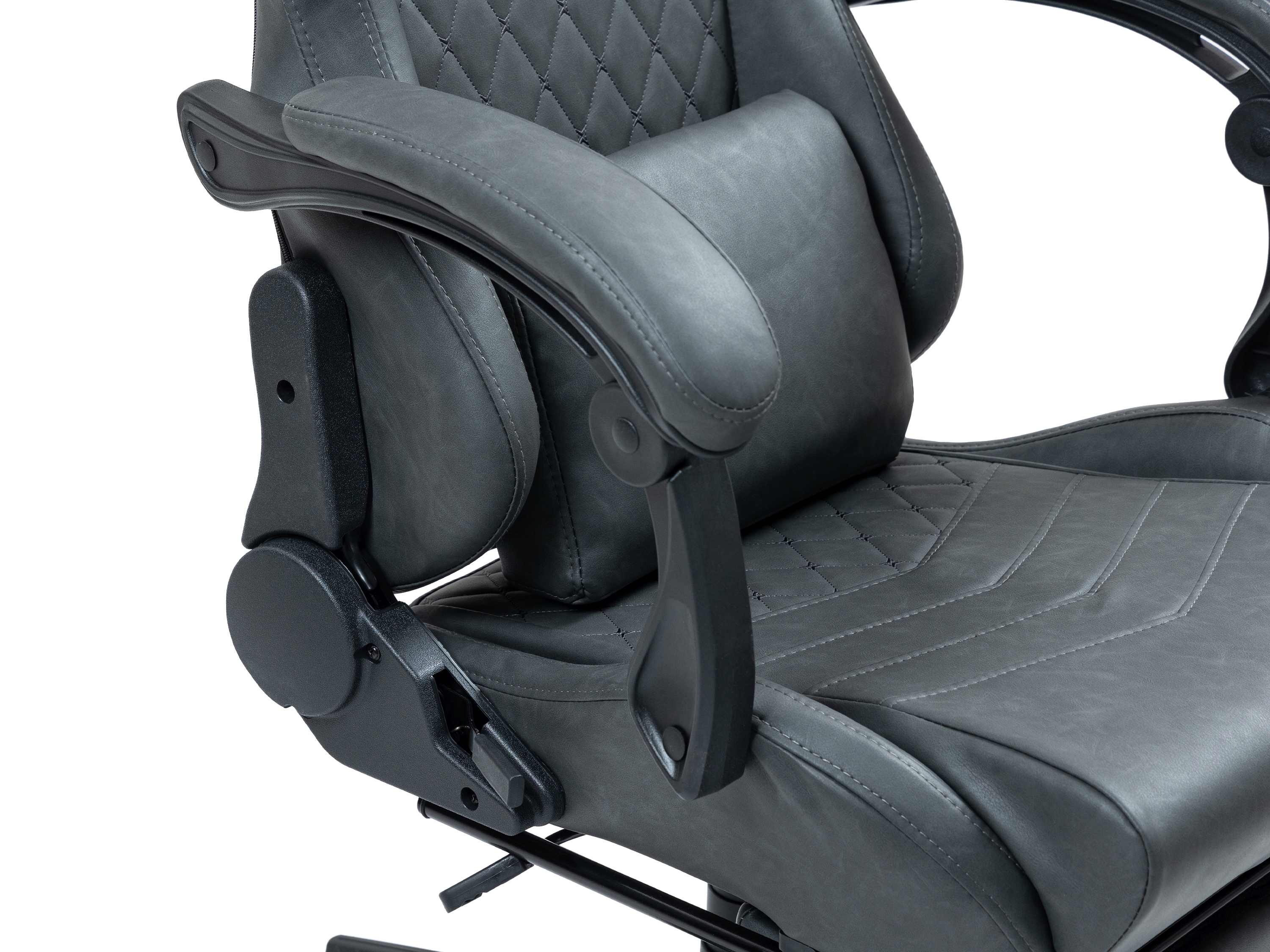 Gaming-Stuhl UVI Alpha – Atmungsaktive Mikrofaser & Stahlrahmen