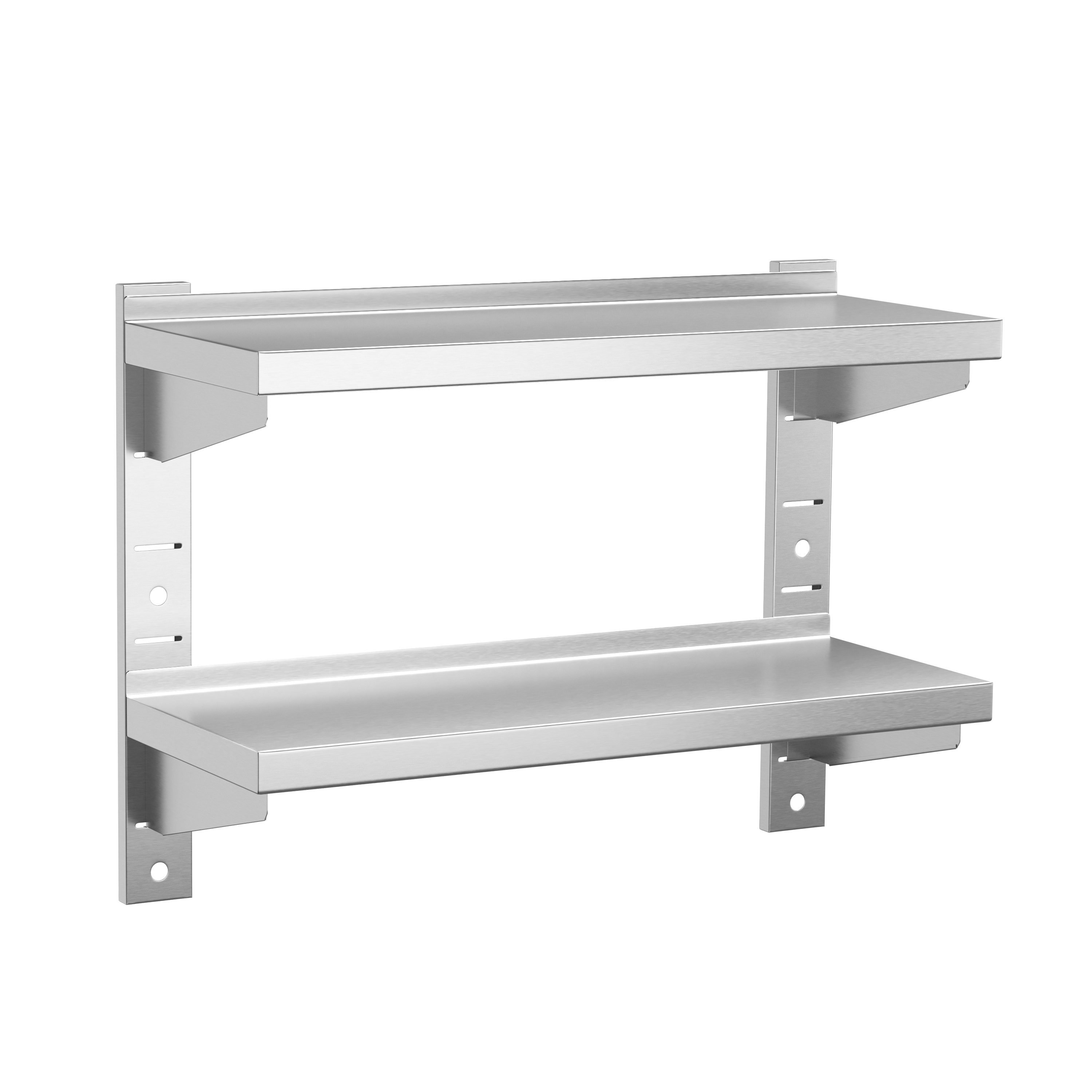 Wandregal Edelstahl Gastro WANJA 160 x 30 x 60 cm