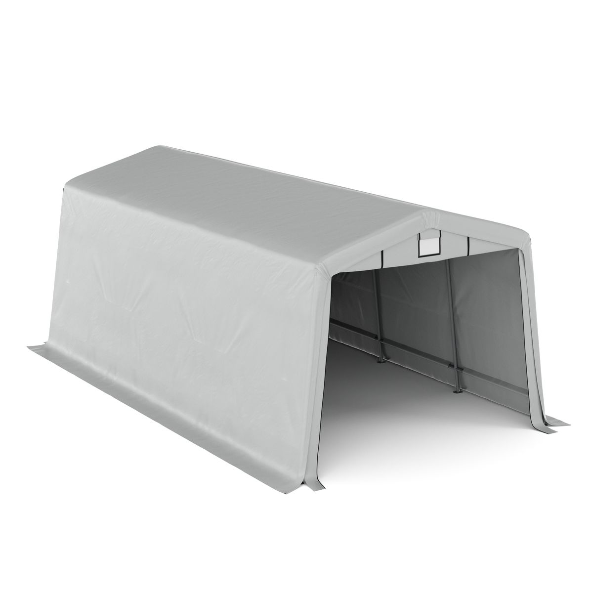 Zeltgarage Carport 6.2 x 3.3 m grau Anzeigebild