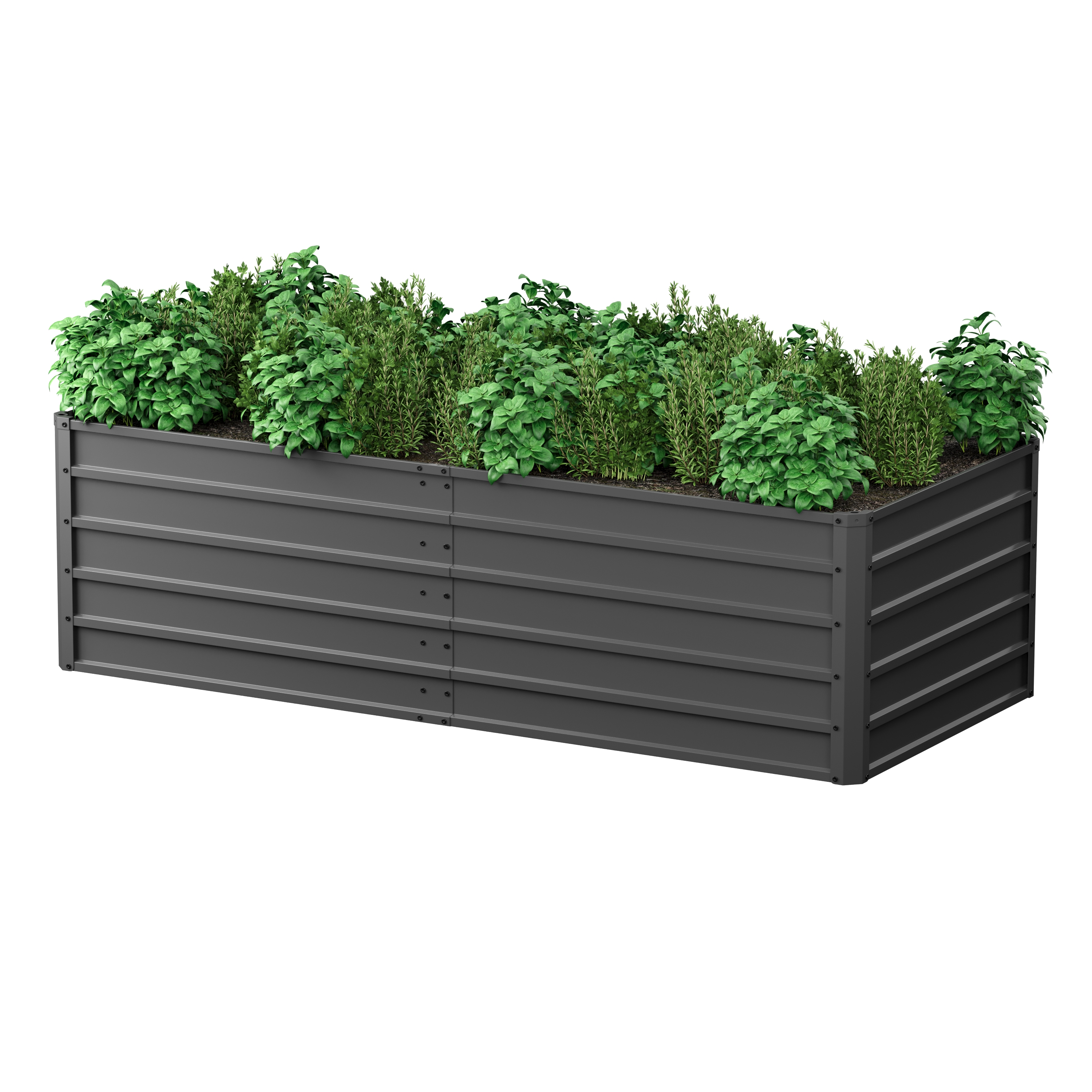 Hochbeet Stahl 200 x 90 x 57 cm