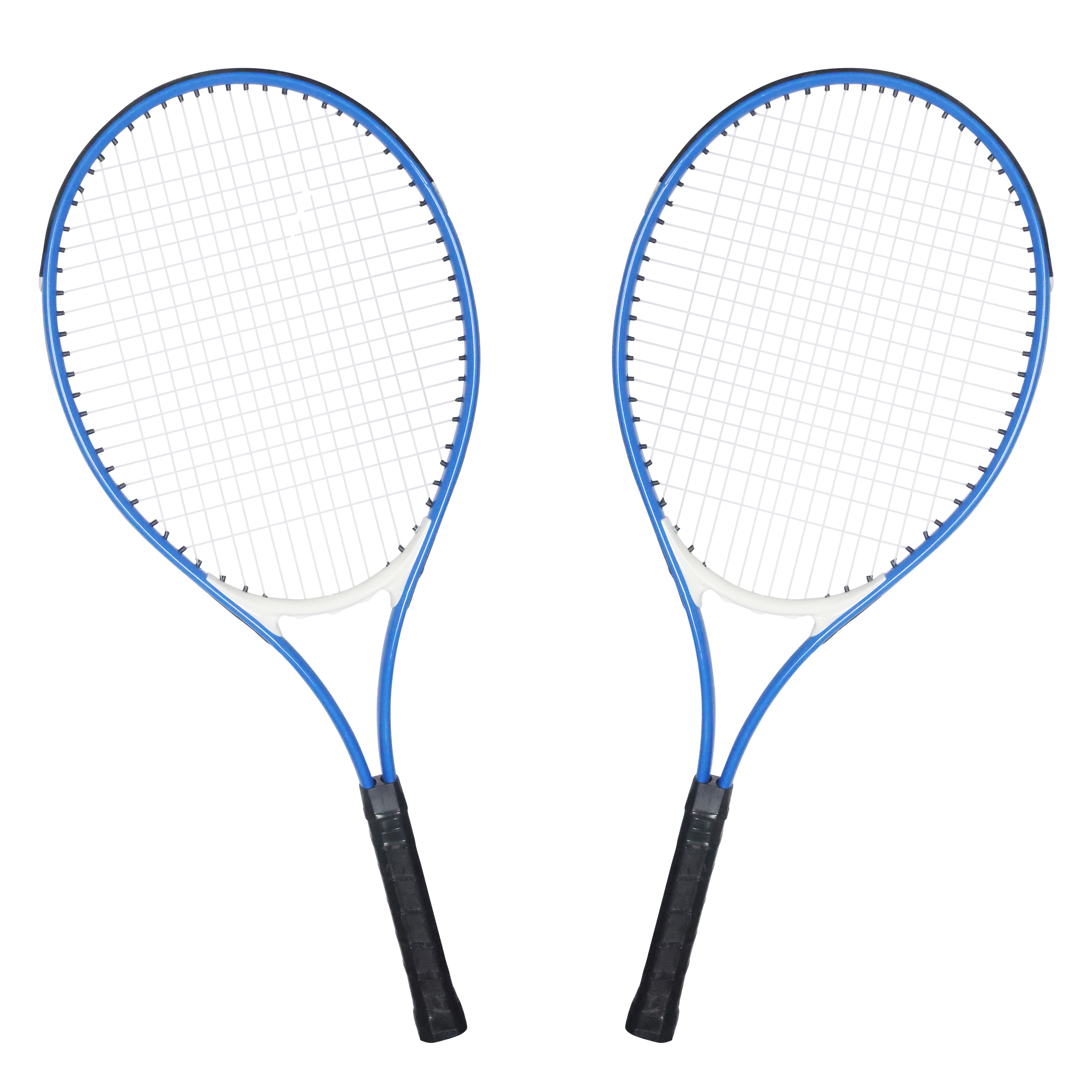 Tennisschläger 2er Set blau/schwarz