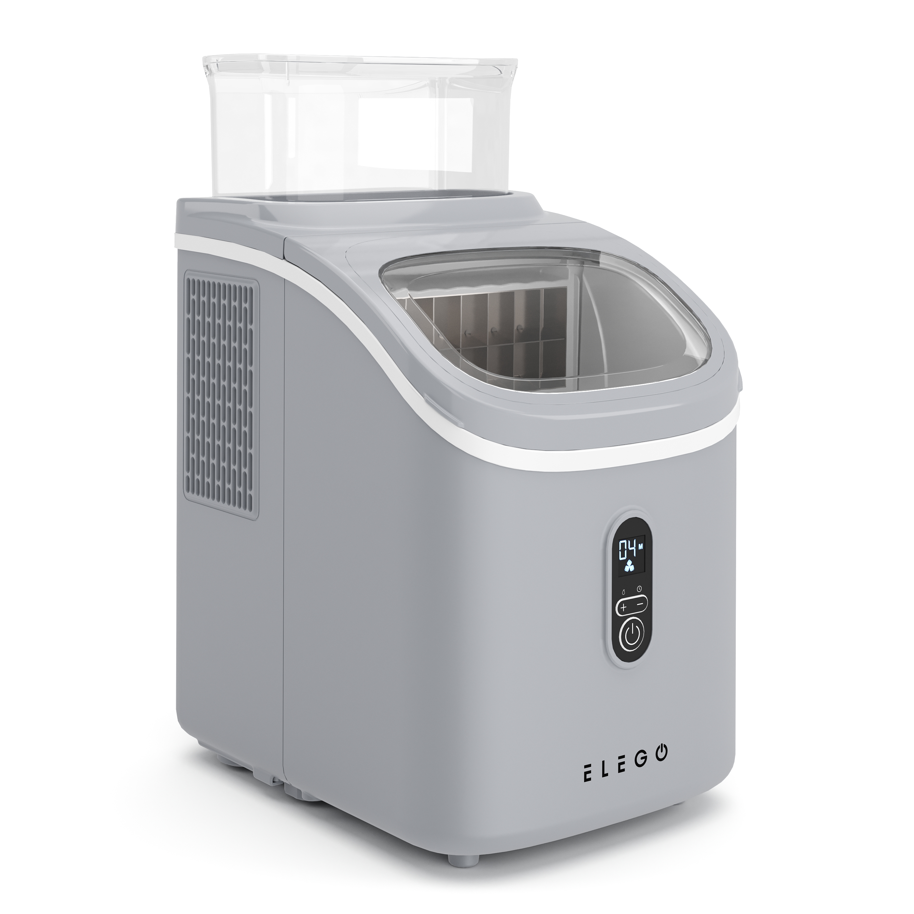 Eiswürfelmaschine KRIGA grau 2L - 15 kg / 24 h