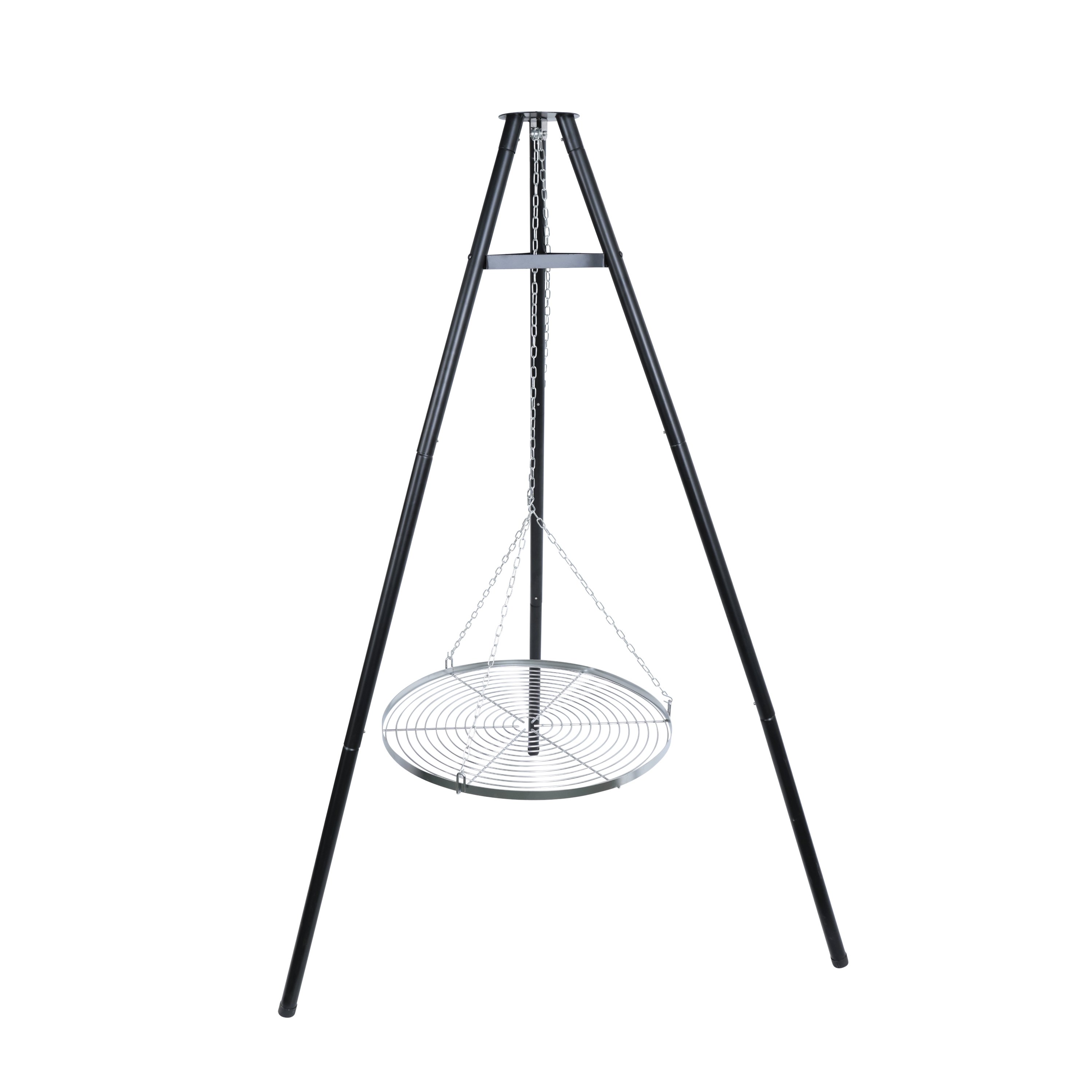 Dreibein mit Grillrost 134 x 166 cm