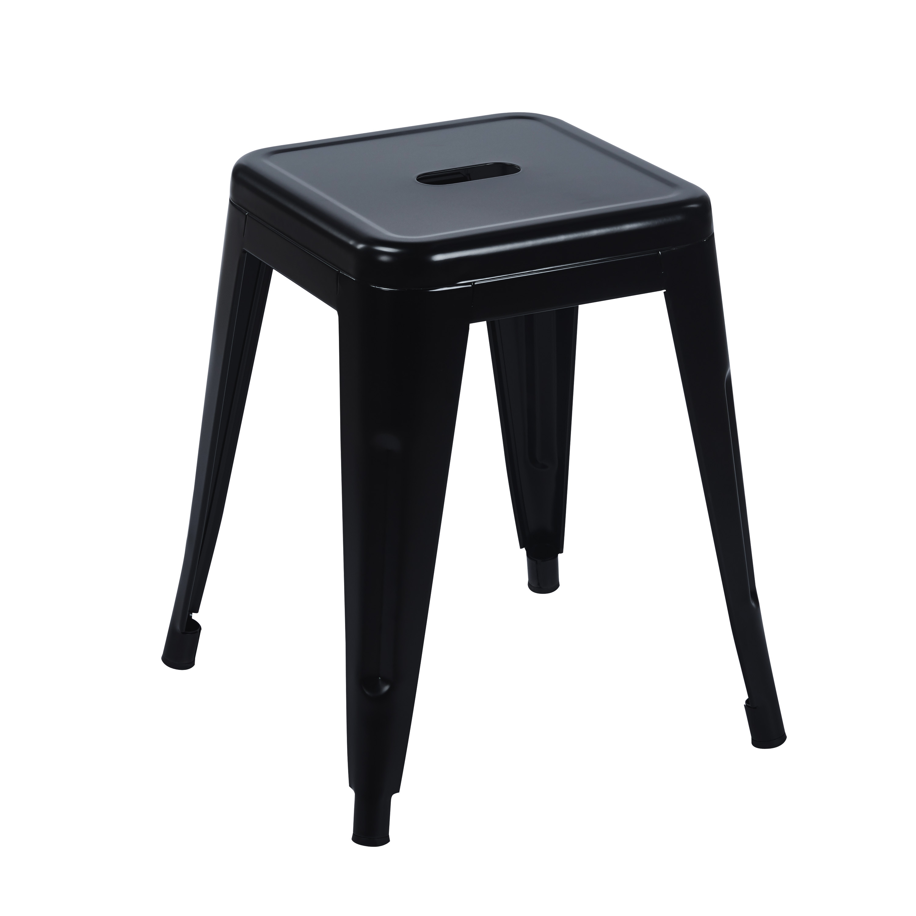 Hocker Metall METALLIX schwarz